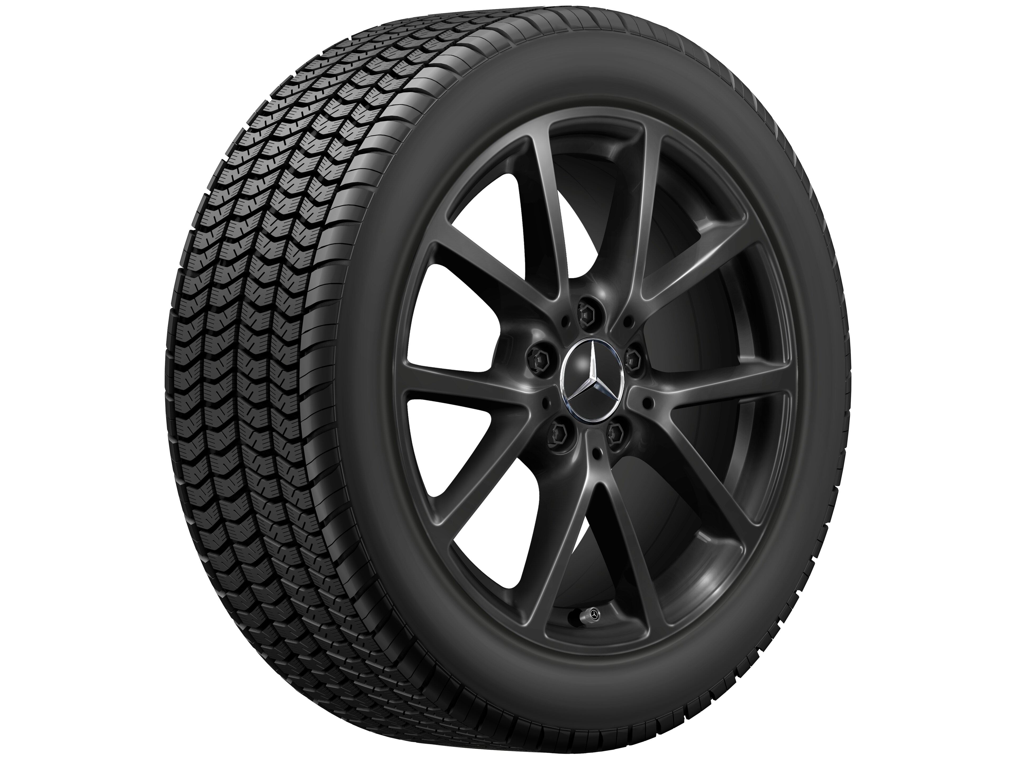 Llanta de 10 radios, 43,2 cm (17 pulgadas) - 8 J x 17 ET 58, negro