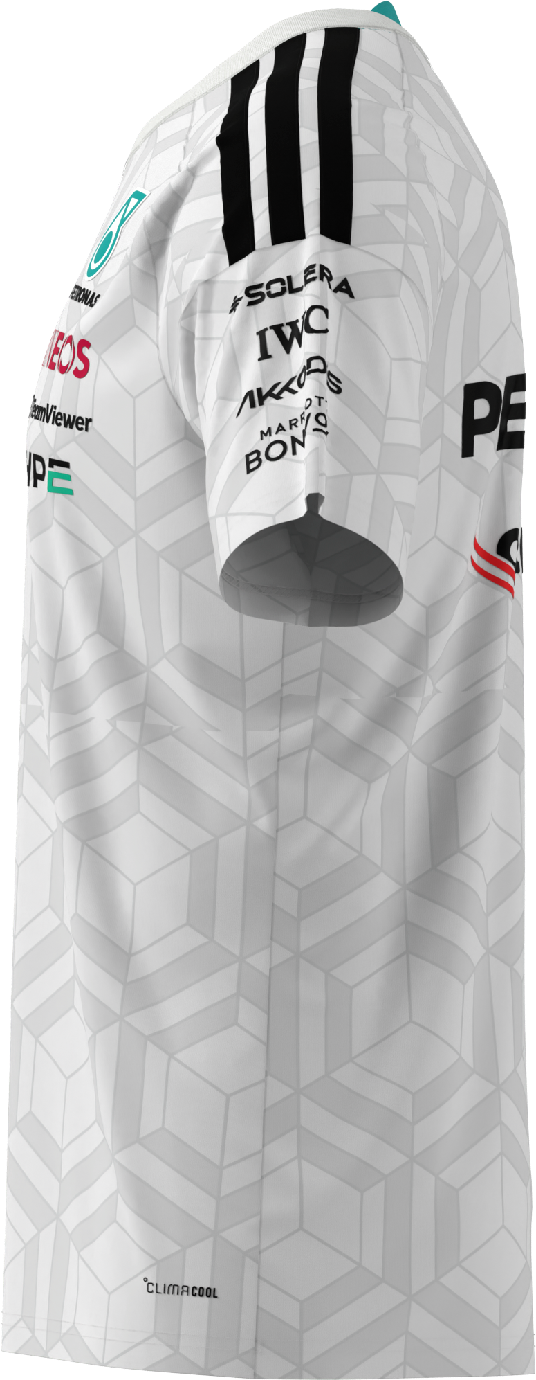 Camiseta de caballero, Conductor, Mercedes-AMG F1 - blanco, S