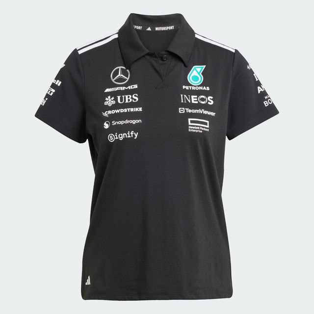 Polo de señora, Equipo, Mercedes-AMG F1 - negro, XL