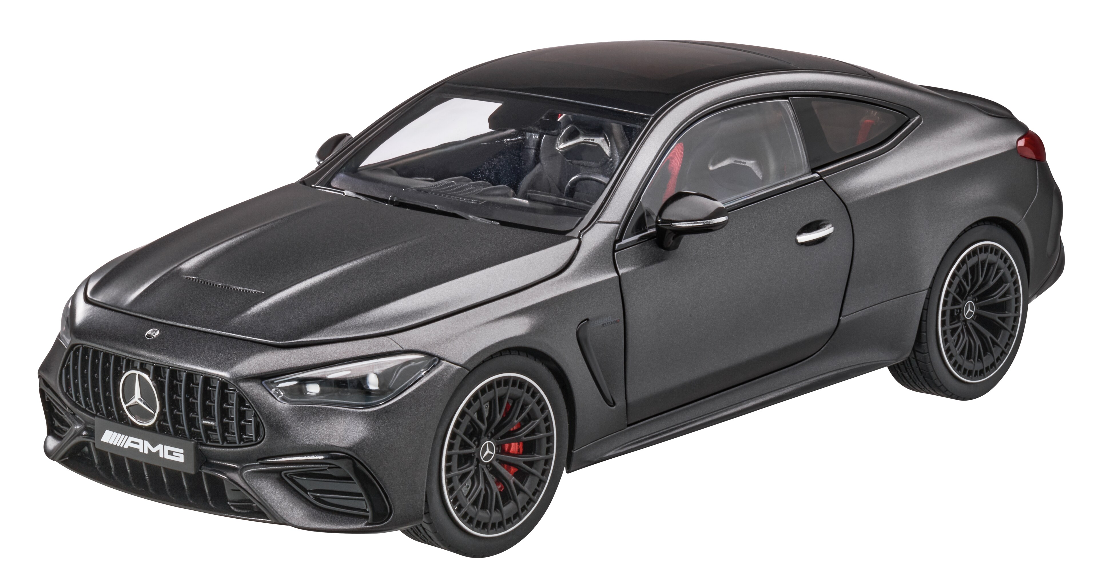 Mercedes-AMG CLE 53, Coupé, 4MATIC+, C236 - MANUFAKTUR gris grafito magno, NZG, 1:18