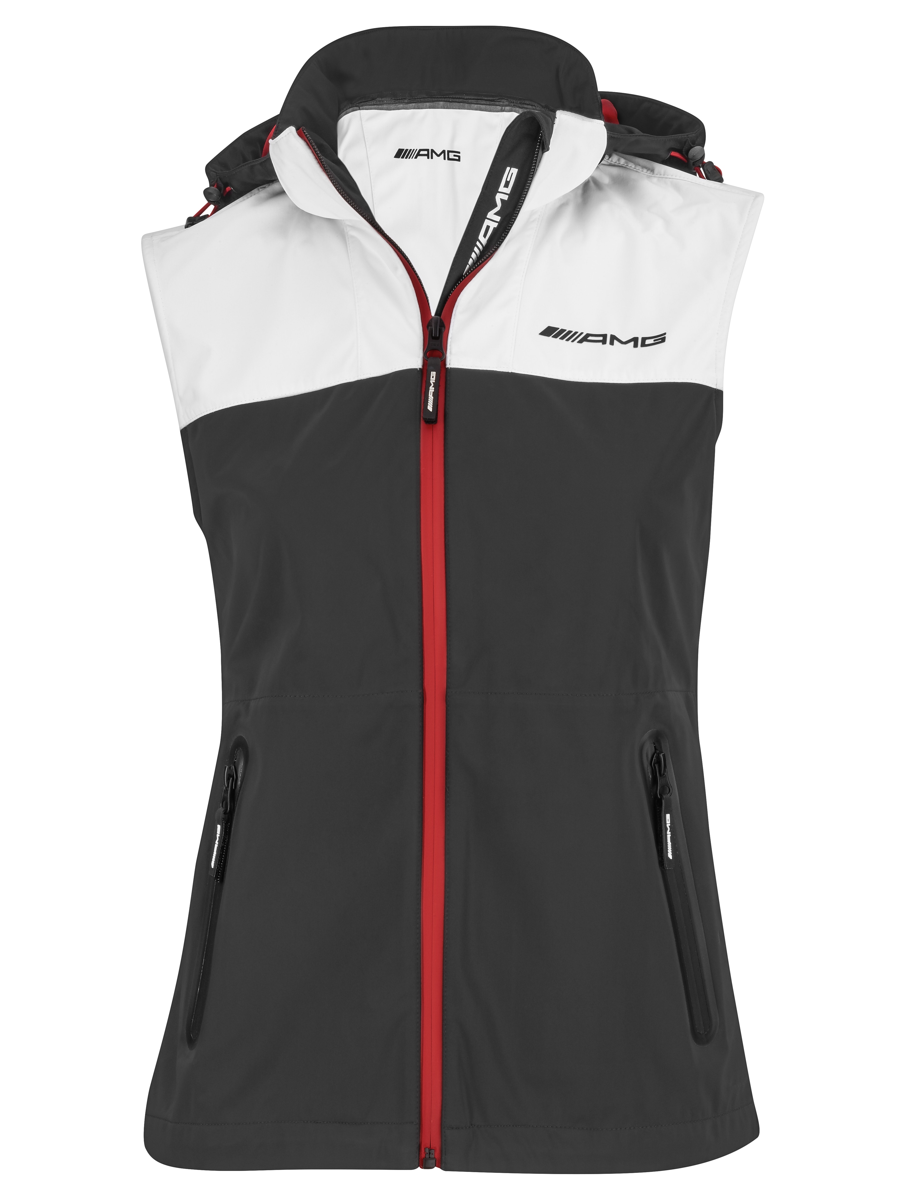 Chaleco Softshell AMG de señora - negro, XS