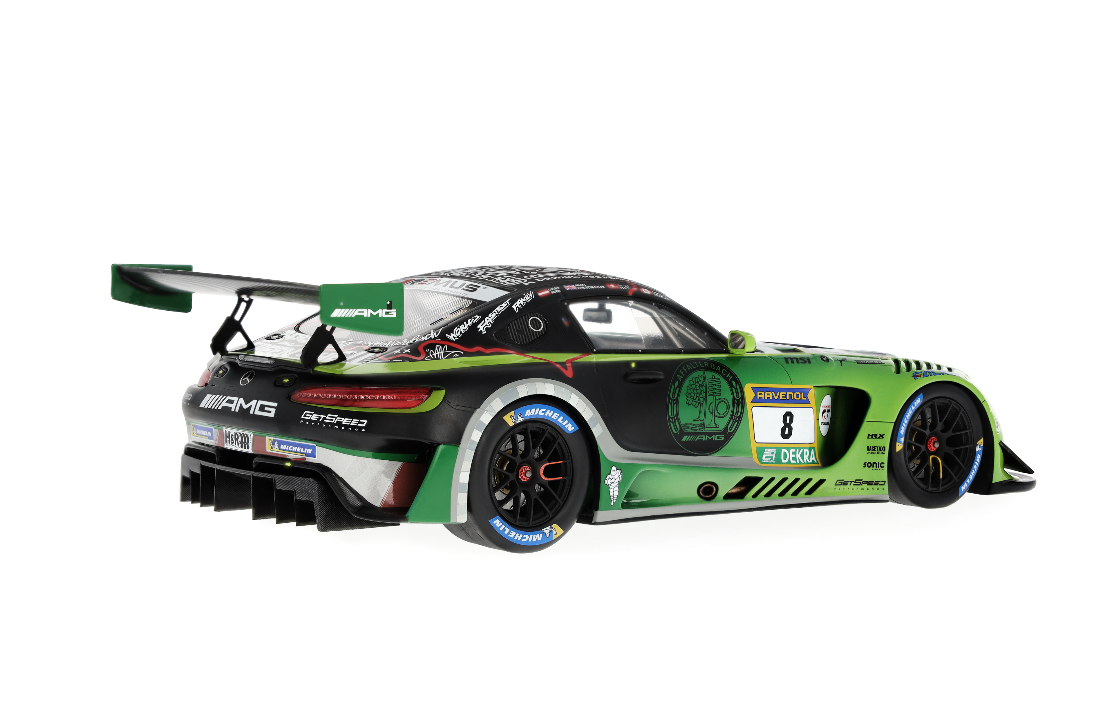 Mercedes-AMG GT3, ADAC RAVENOL 24 h de Nürburgring 2024, C190 - green hell magno, Minimax, 1:18