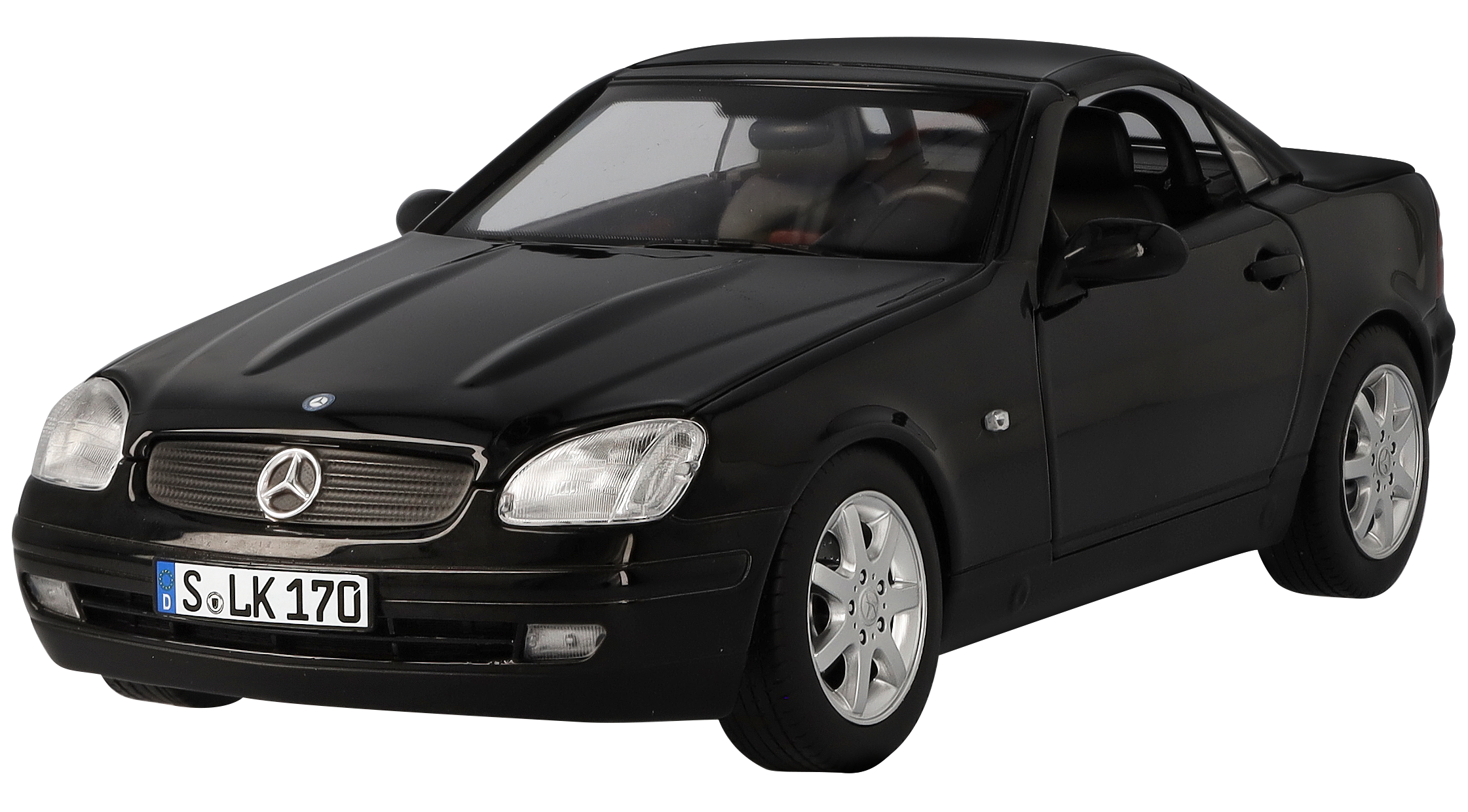 SLK 200 Roadster R170 (1996-2000) - negro, Norev, 1:18