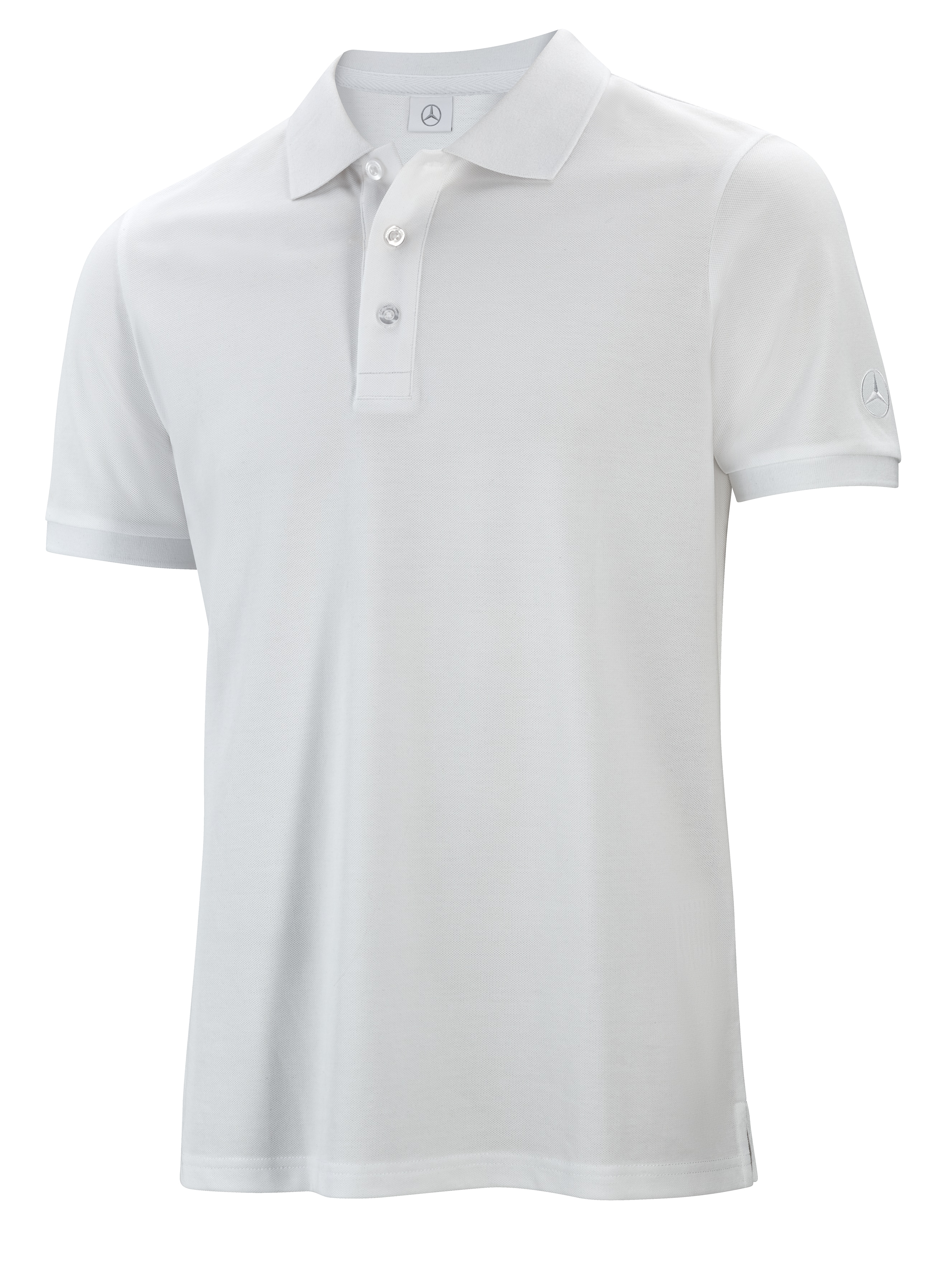 Polo de caballero - blanco, XS