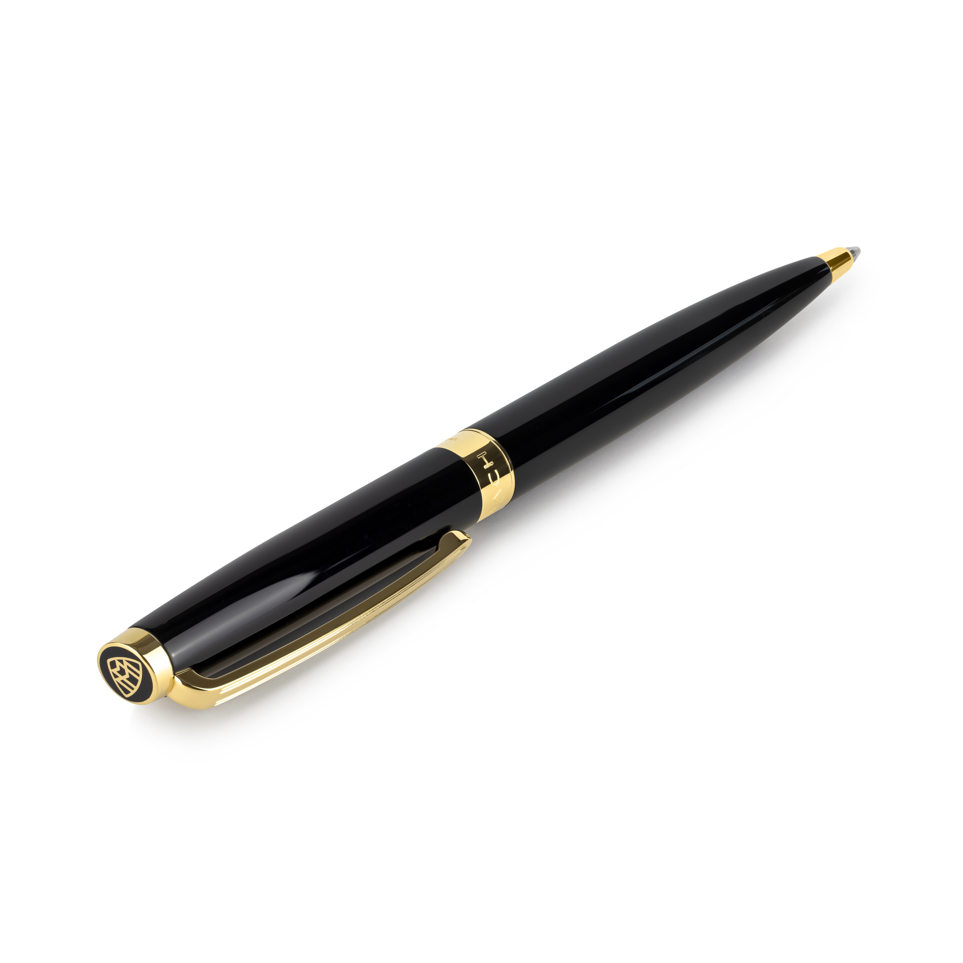 Bolígrafo, Mercedes-Maybach - negro / dorado, Latón, brillante