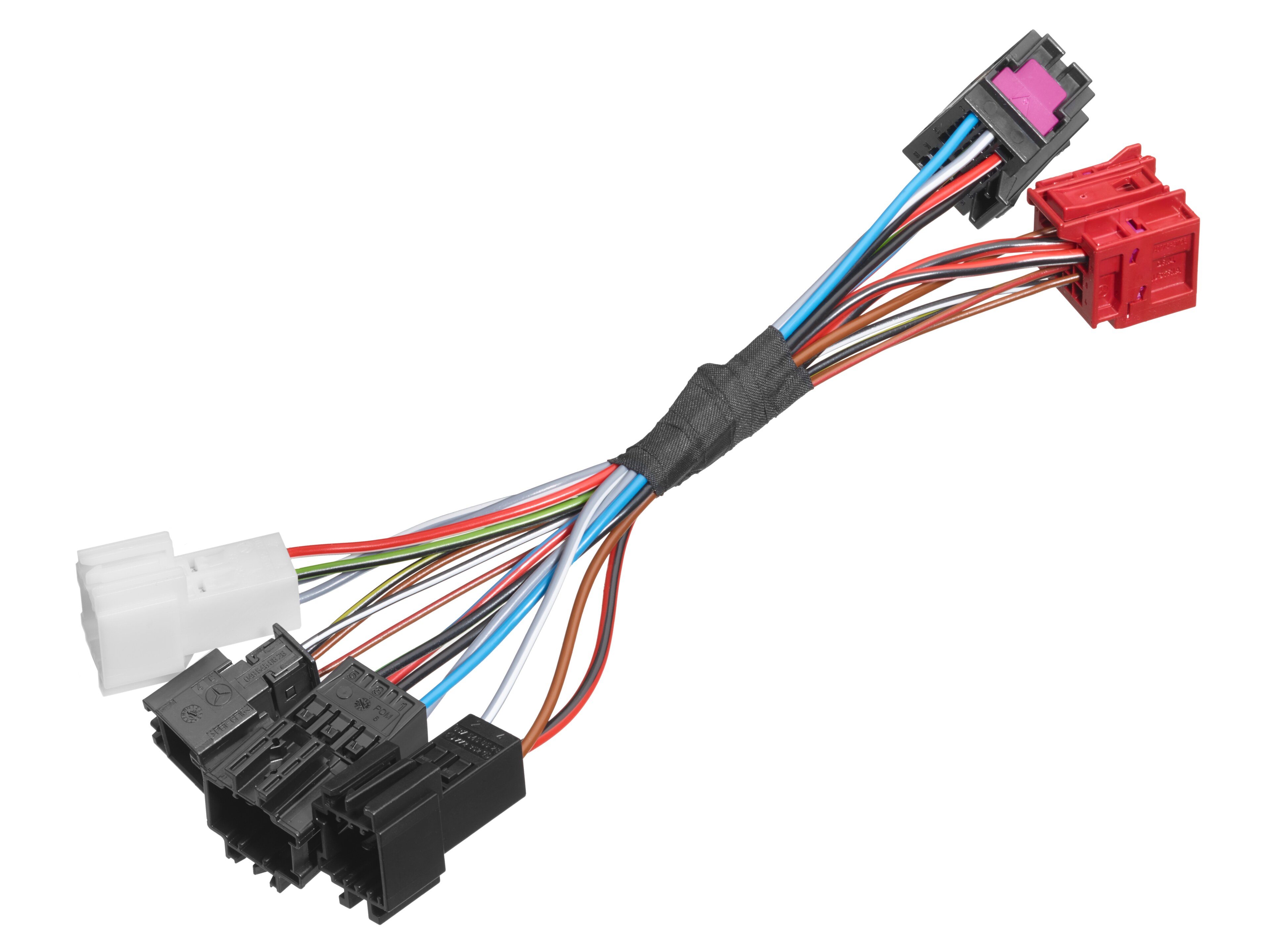 Kit eléctrico para dispositivo de remolque, Mazo de cables de adaptación, LED - negro