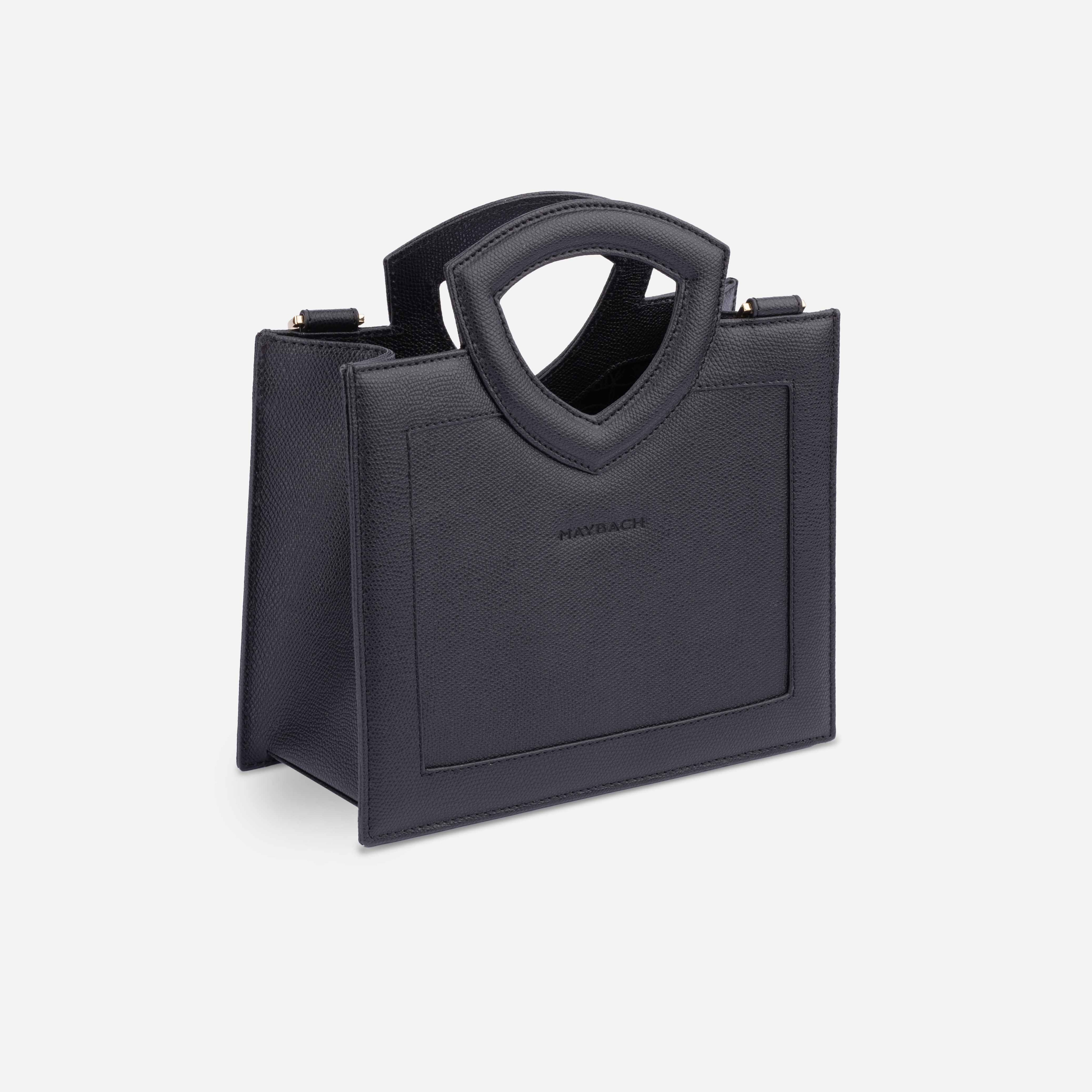 Bolso de señora, Mercedes-Maybach - negro, Cuero