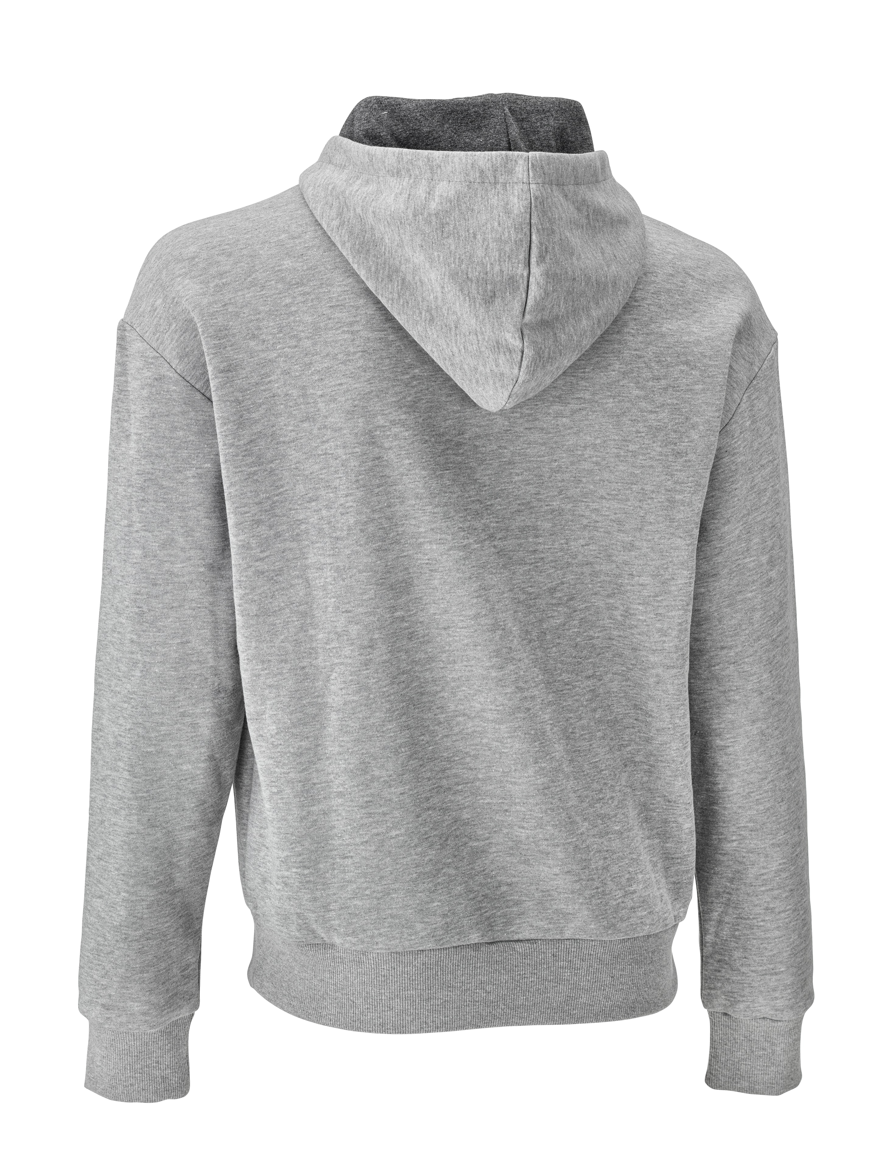 Sudadera con capucha Unisex - gris jaspeado, XXL
