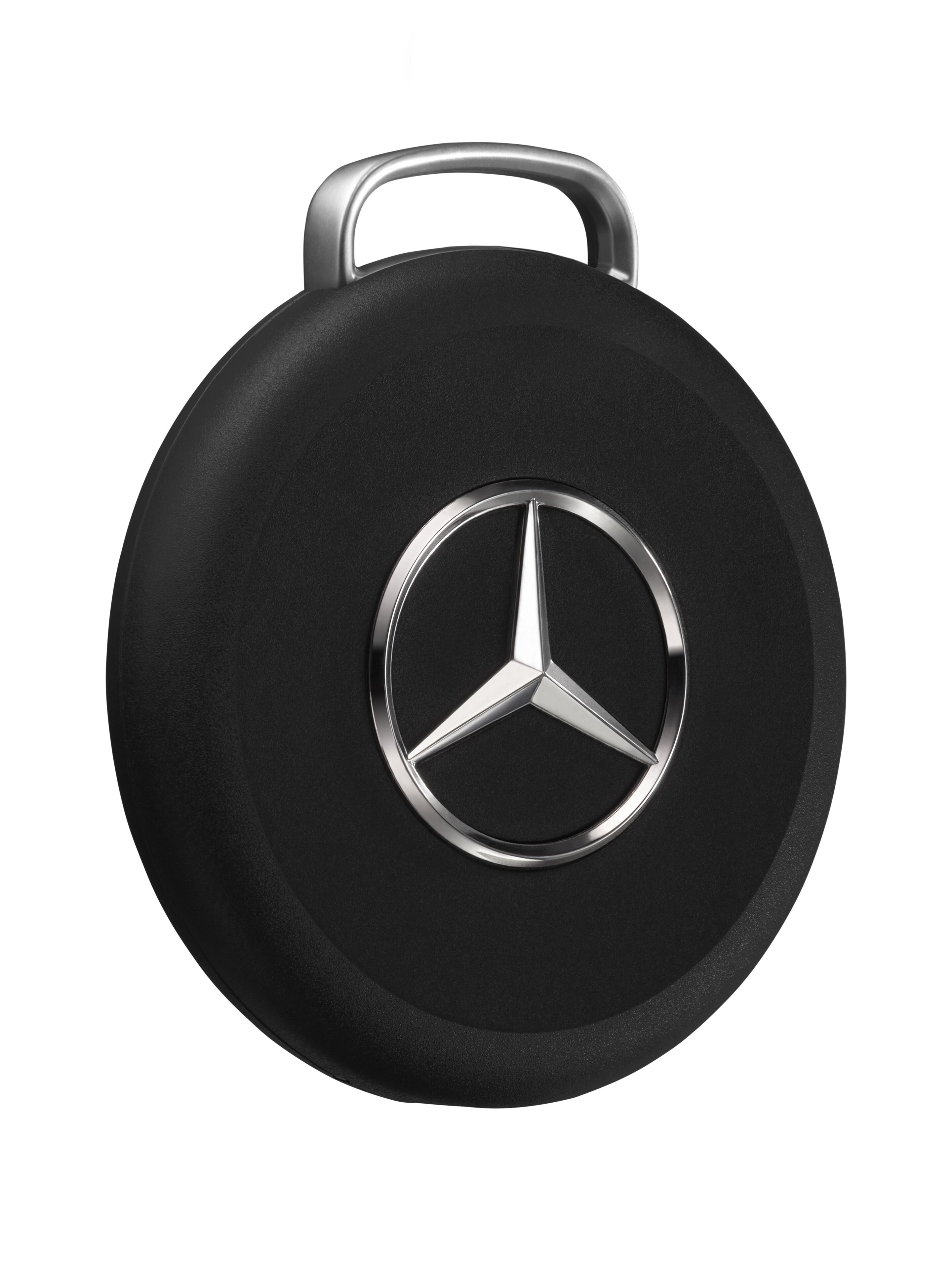 Mercedes-Benz, Chipolo loop tracking tag - negro / plata, Plástico, galvanizado