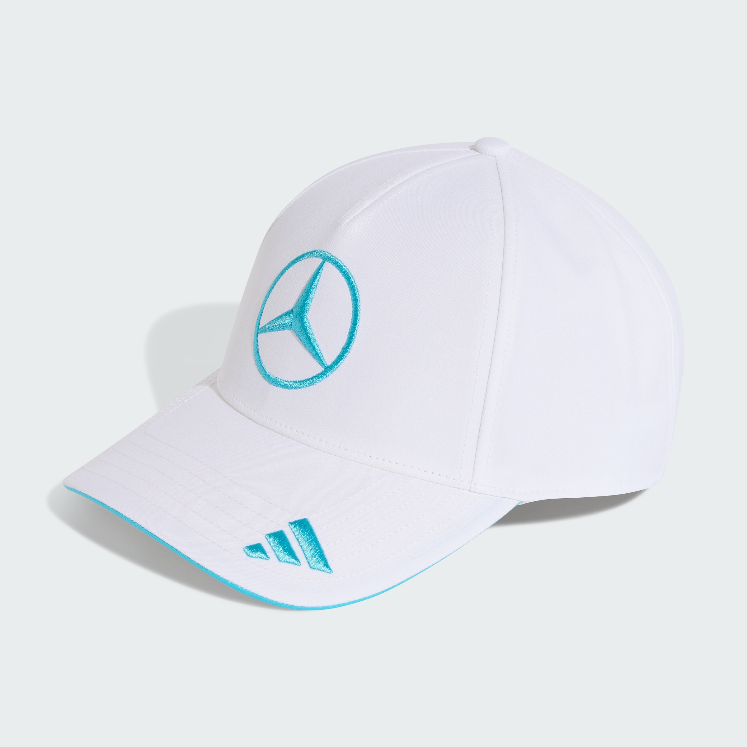 Gorra, George Russell, Mercedes-AMG F1 - blanco, Poliéster (reciclado)