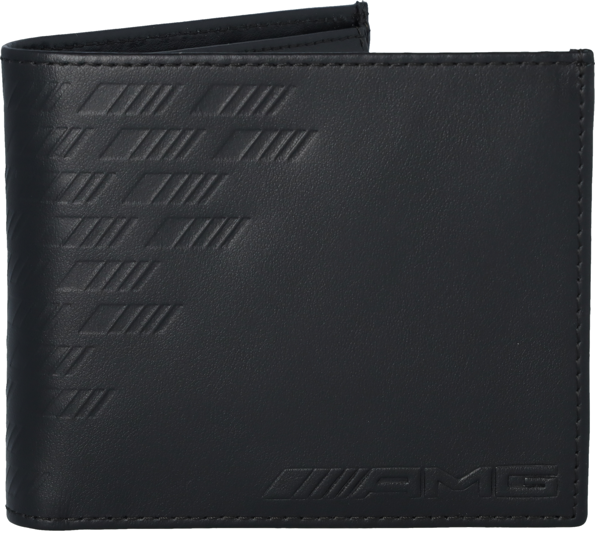Monedero AMG - negro, Cuero bovino