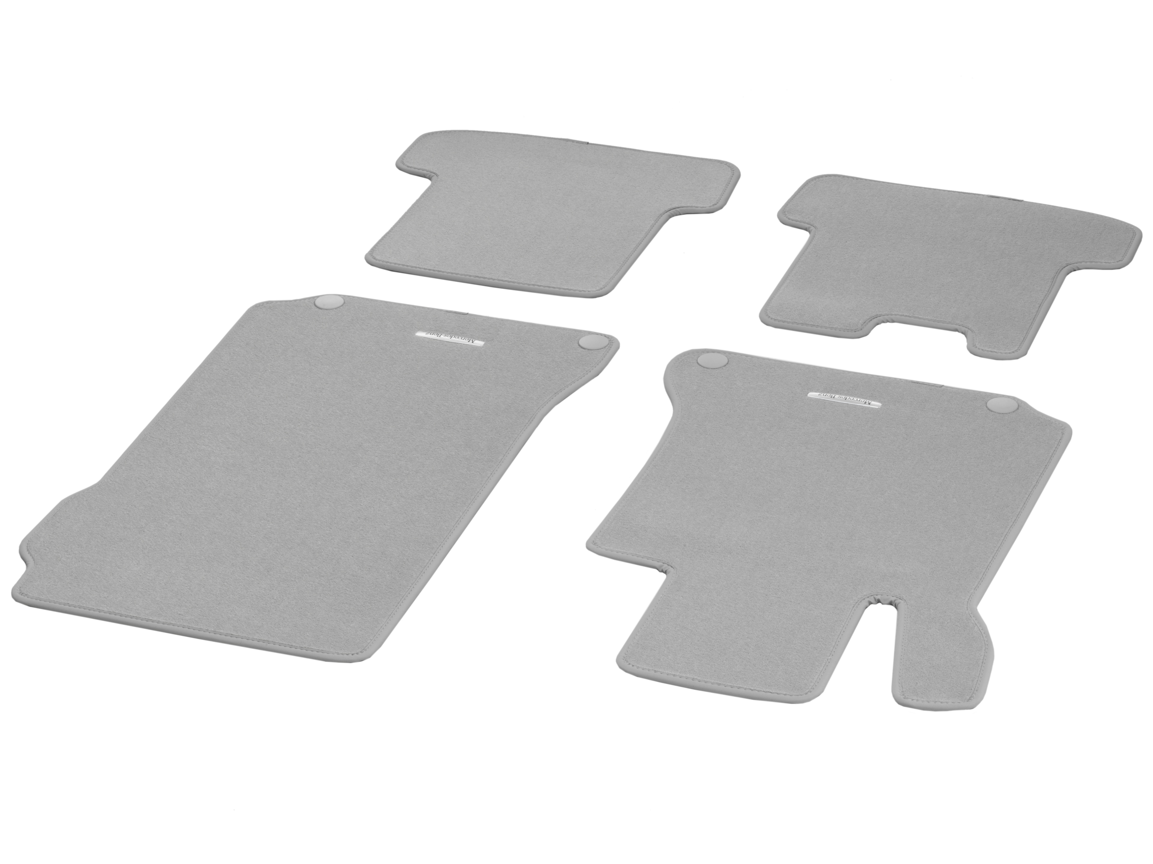 Alfombrillas CLASSIC, Kit, 4 piezas - Dirección a la izquierda, gris alpaca