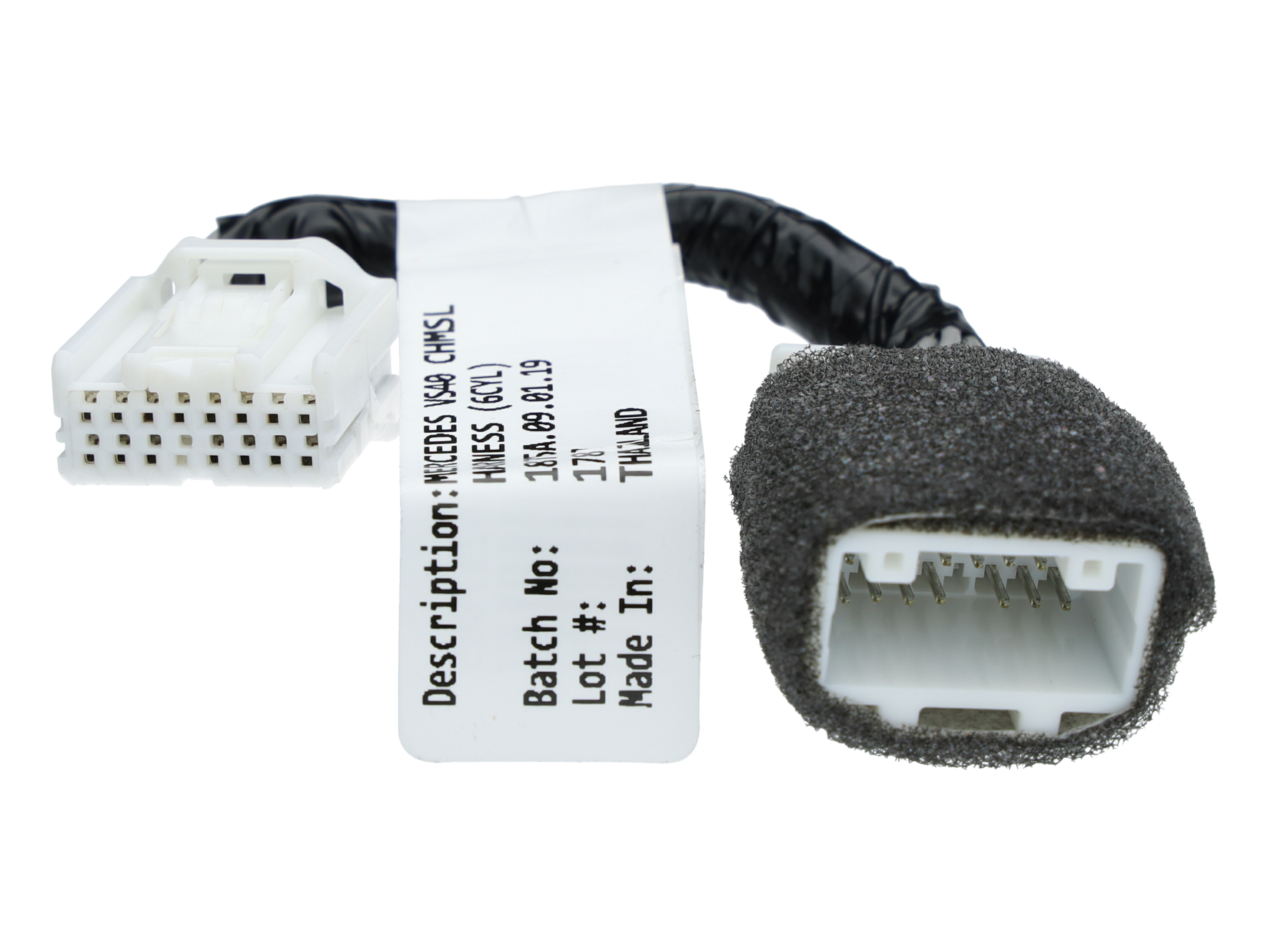 Cable adaptador, para tercera luz de freno, Motor V6 - negro