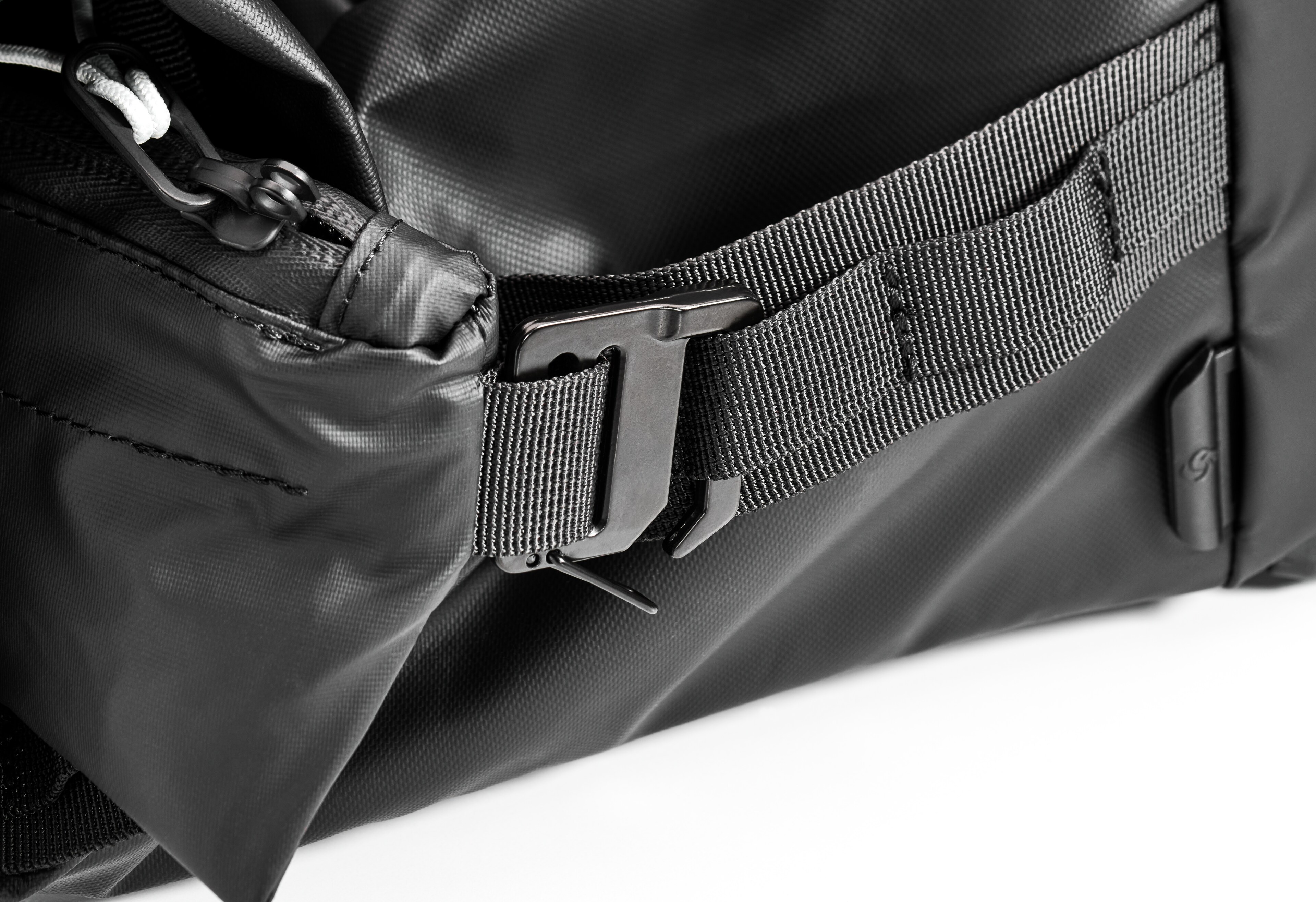 Bolsa trolley, plegable - negro, Poliamida (reciclada) / Poliéster, Samsonite