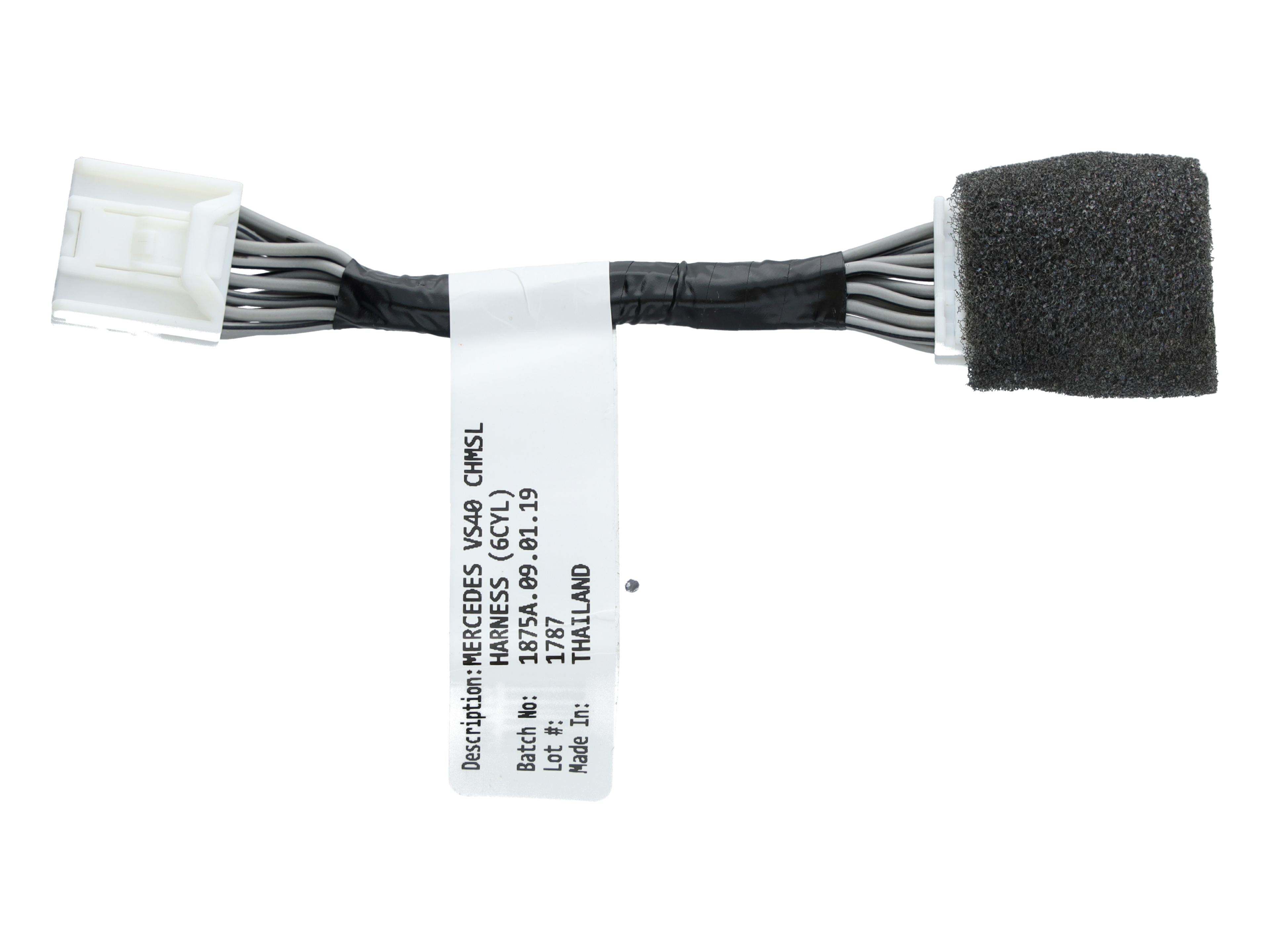 Cable adaptador, para tercera luz de freno, Motor V6 - negro