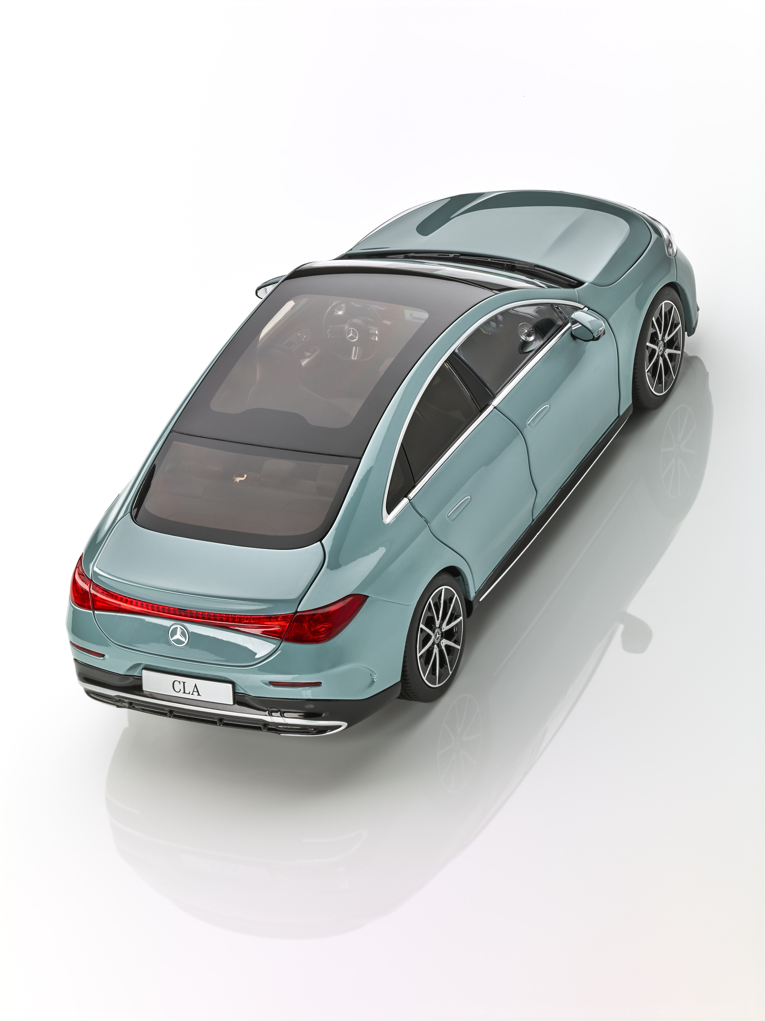 CLA Coupé, C178 - Verde agua, NZG, 1:18