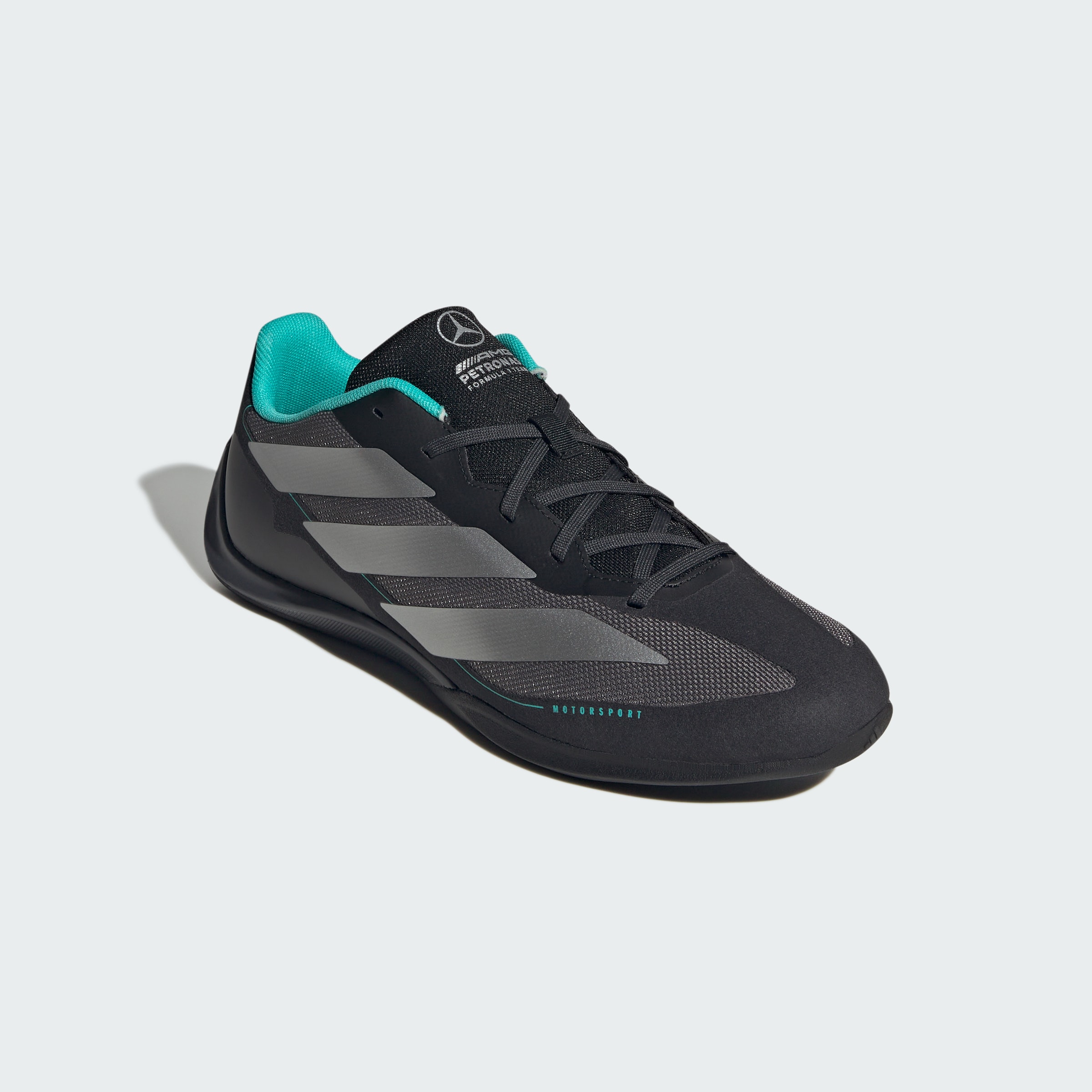 Zapatos sneaker, Feroza Base, Mercedes-AMG F1 - negro / plata, 8, adidas