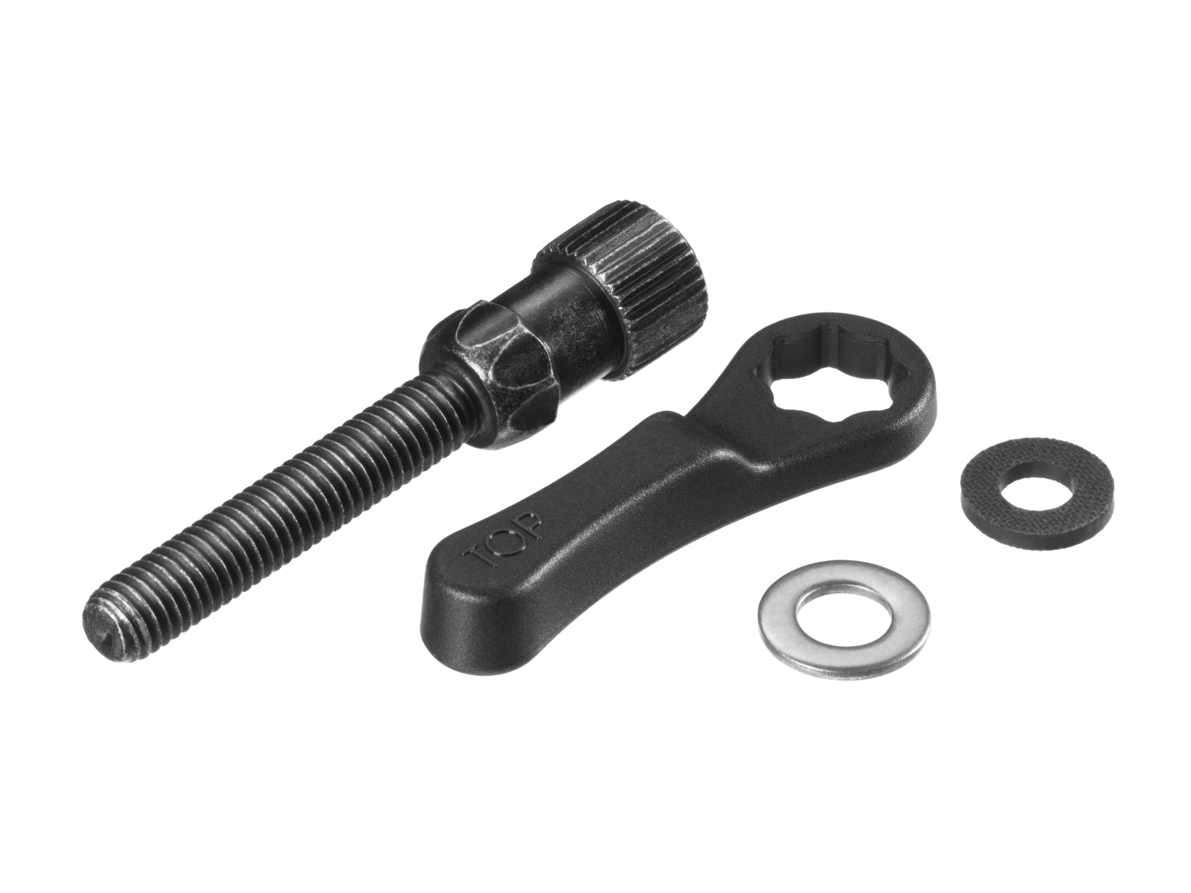 Piezas de fijación del soporte de base, Alustyle/New Alustyle - Acero / Plástico, negro / plata