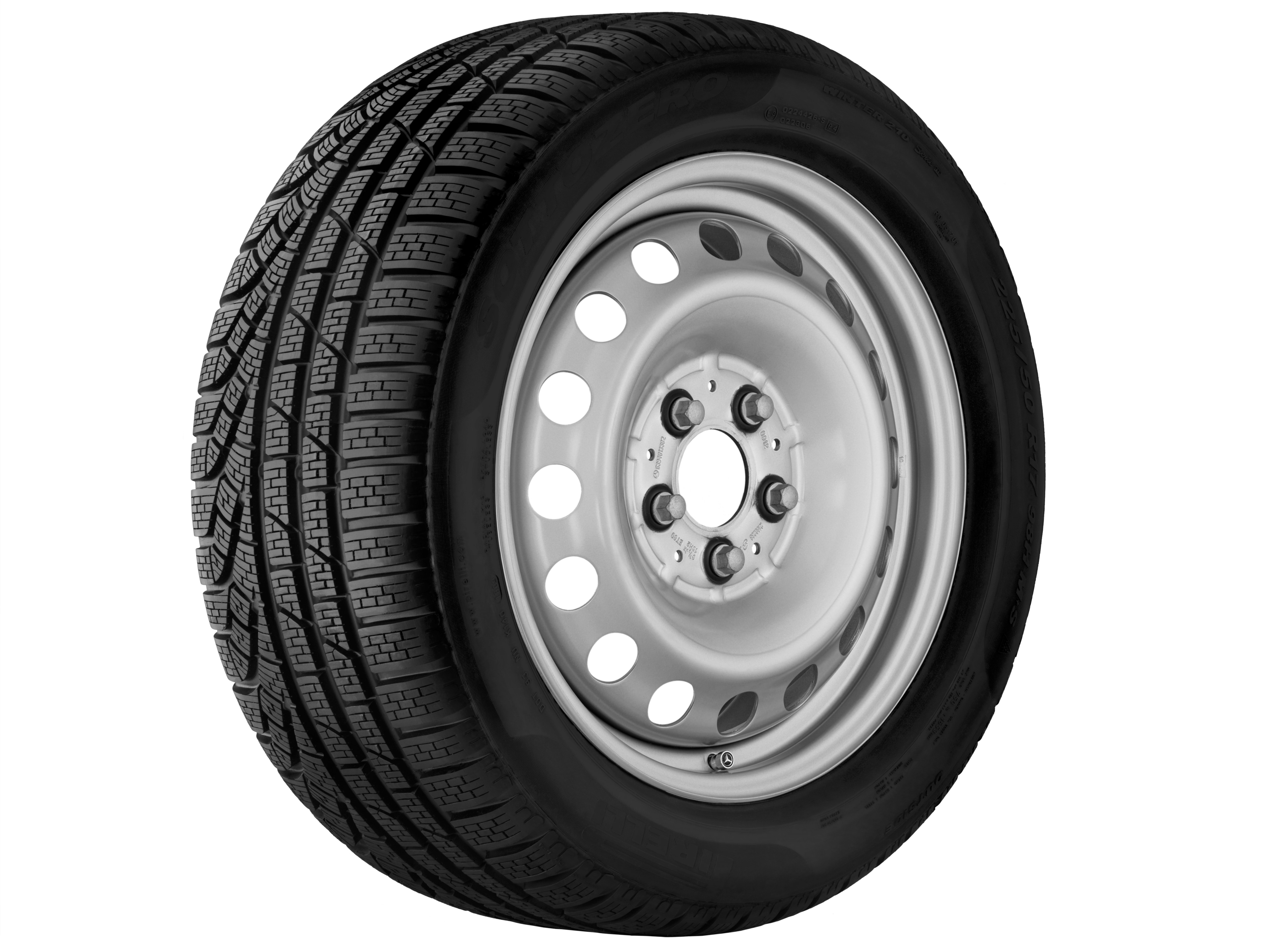 Llanta de acero - 205/60 R16 XL 96T, 6 J x 16 ET 38