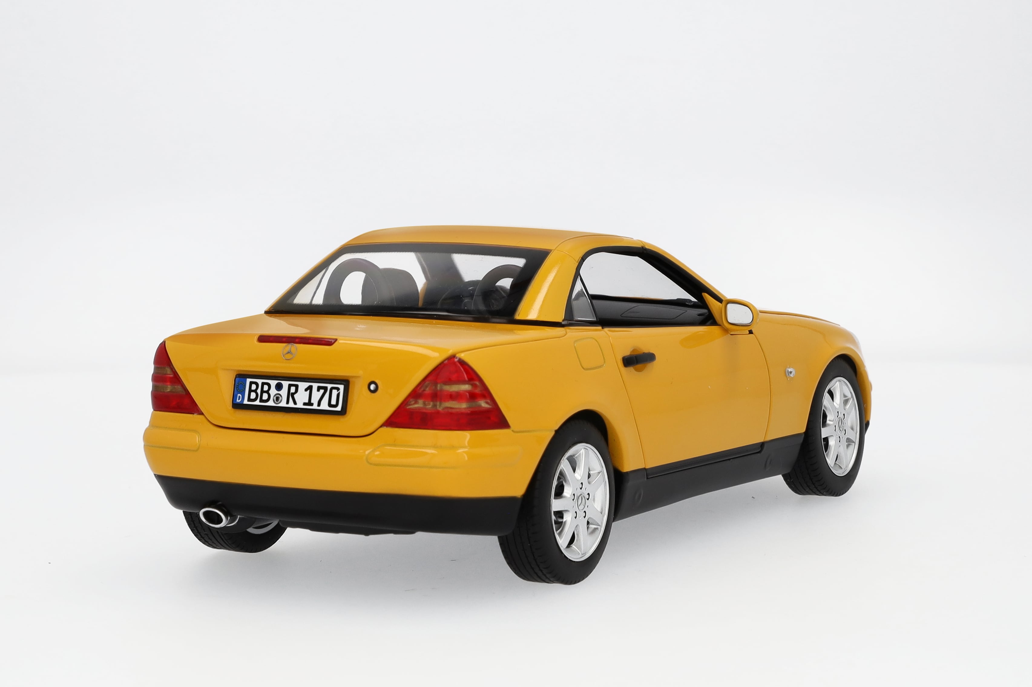 SLK 200 Roadster R170 (1996-2000) - amarillo Yellowstone, Norev, 1:18