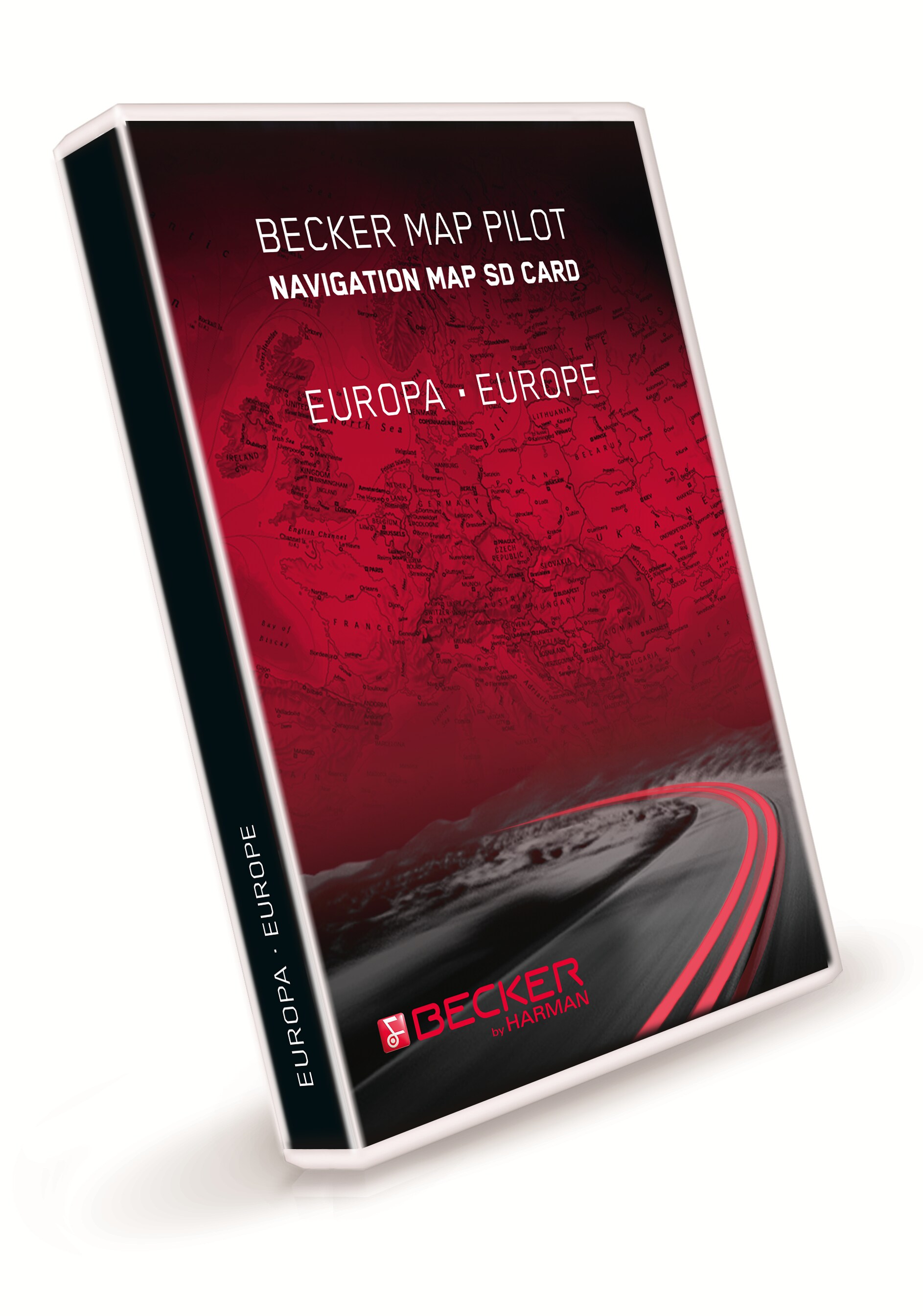 Becker® MAP PILOT, Navegación por tarjeta SD, Europa, Versión 2022/2023 - NTG4.5
