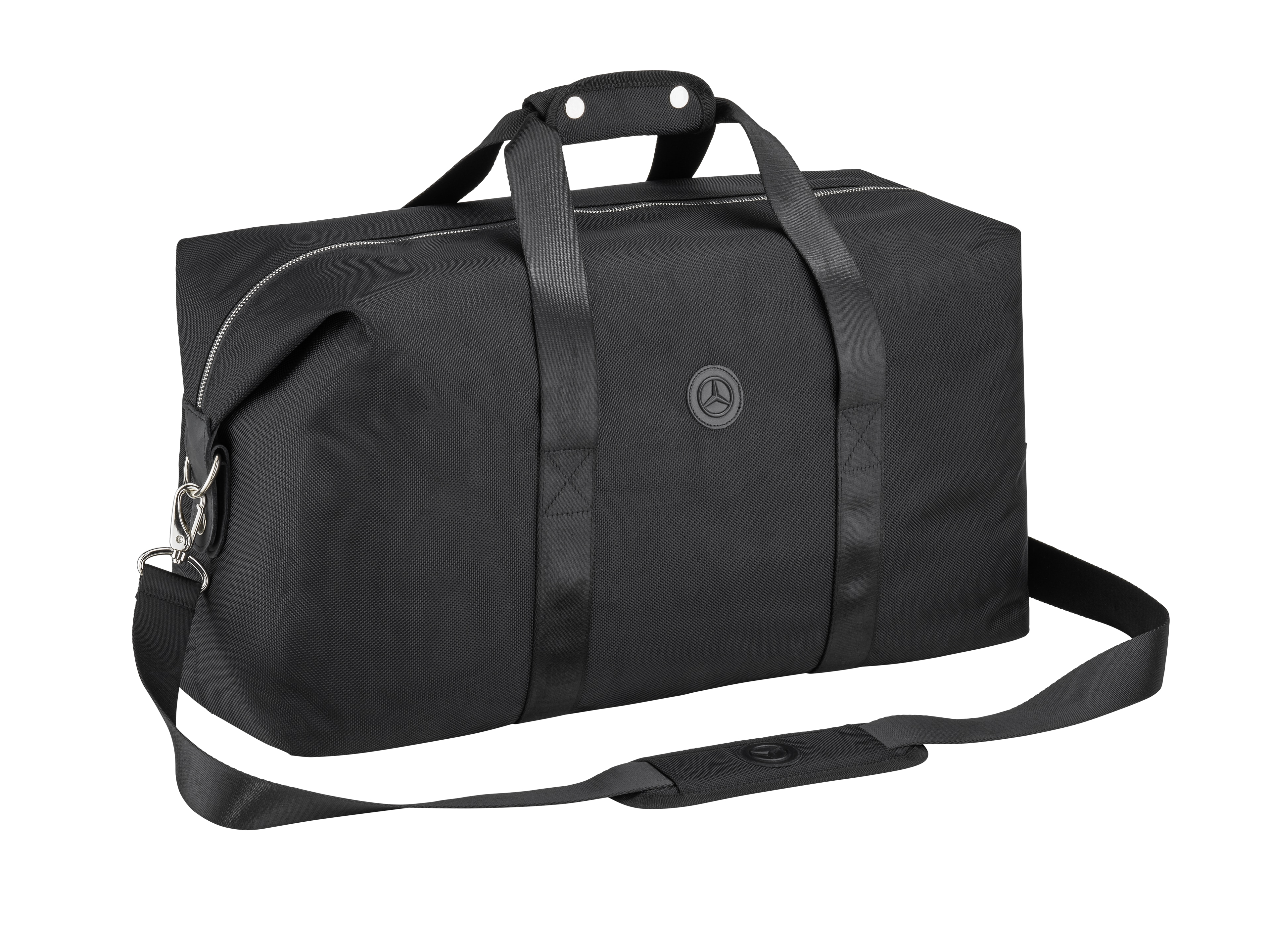 Bolsa de fin de semana - negro, Poliamida (reciclada) / Poliéster (reciclado), 35 l