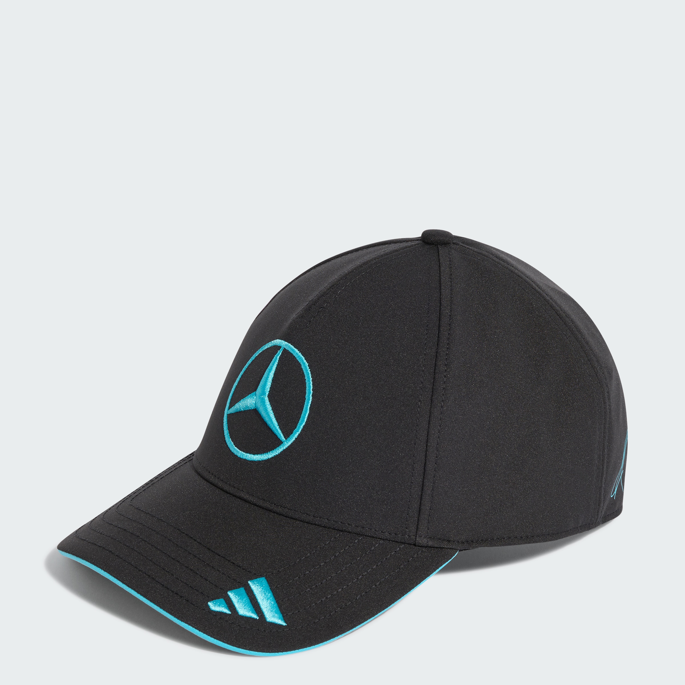 Gorra, George Russell, Mercedes-AMG F1 - negro, Poliéster (reciclado)