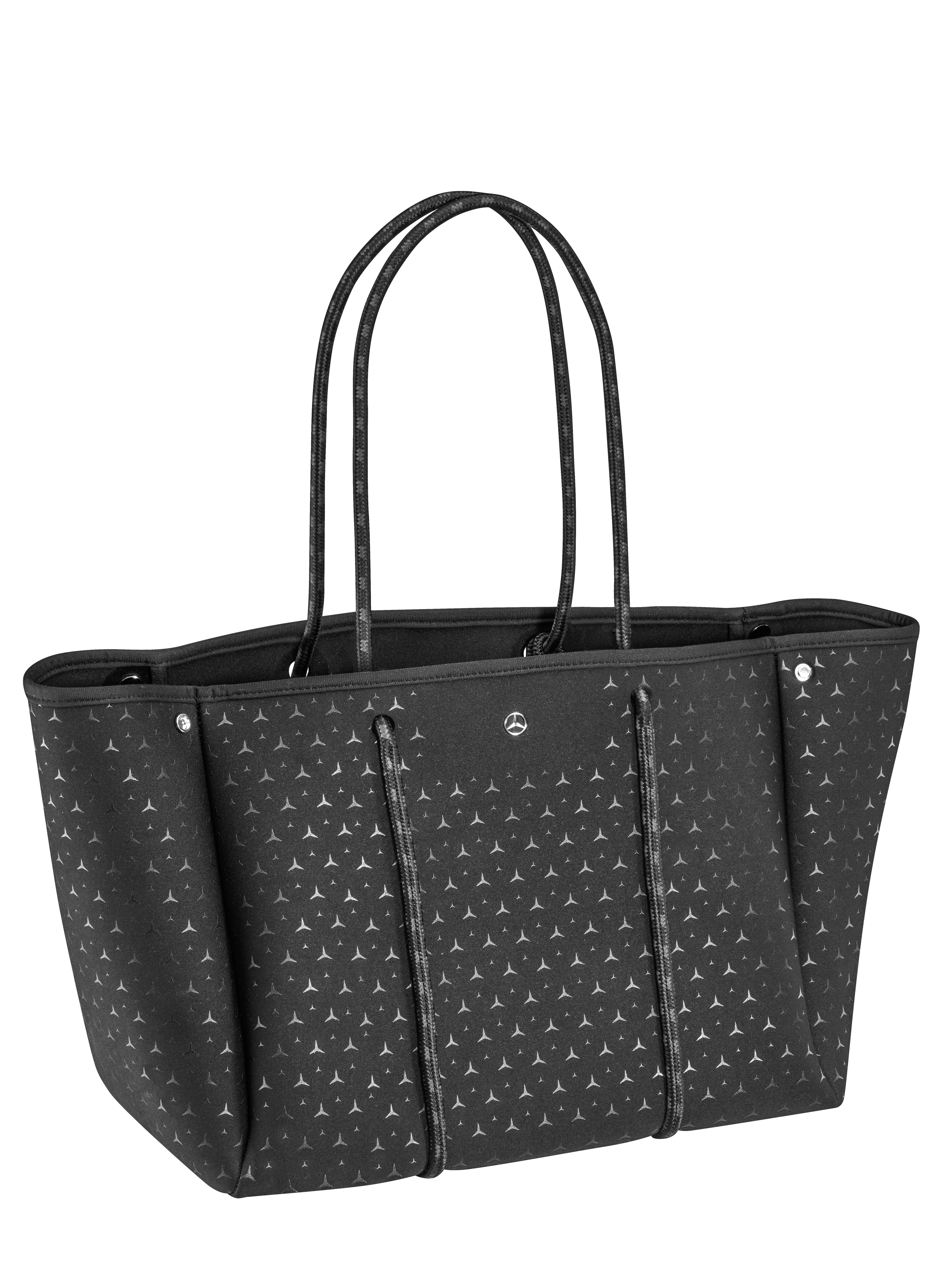 Bolsa para la compra - negro, Poliéster