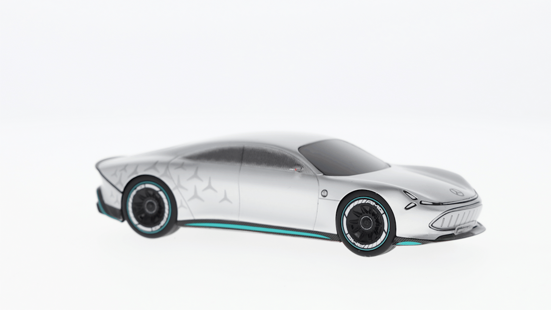 Vision AMG, Vehículo de exposición - plata alubeam, AutoCult, 1:43