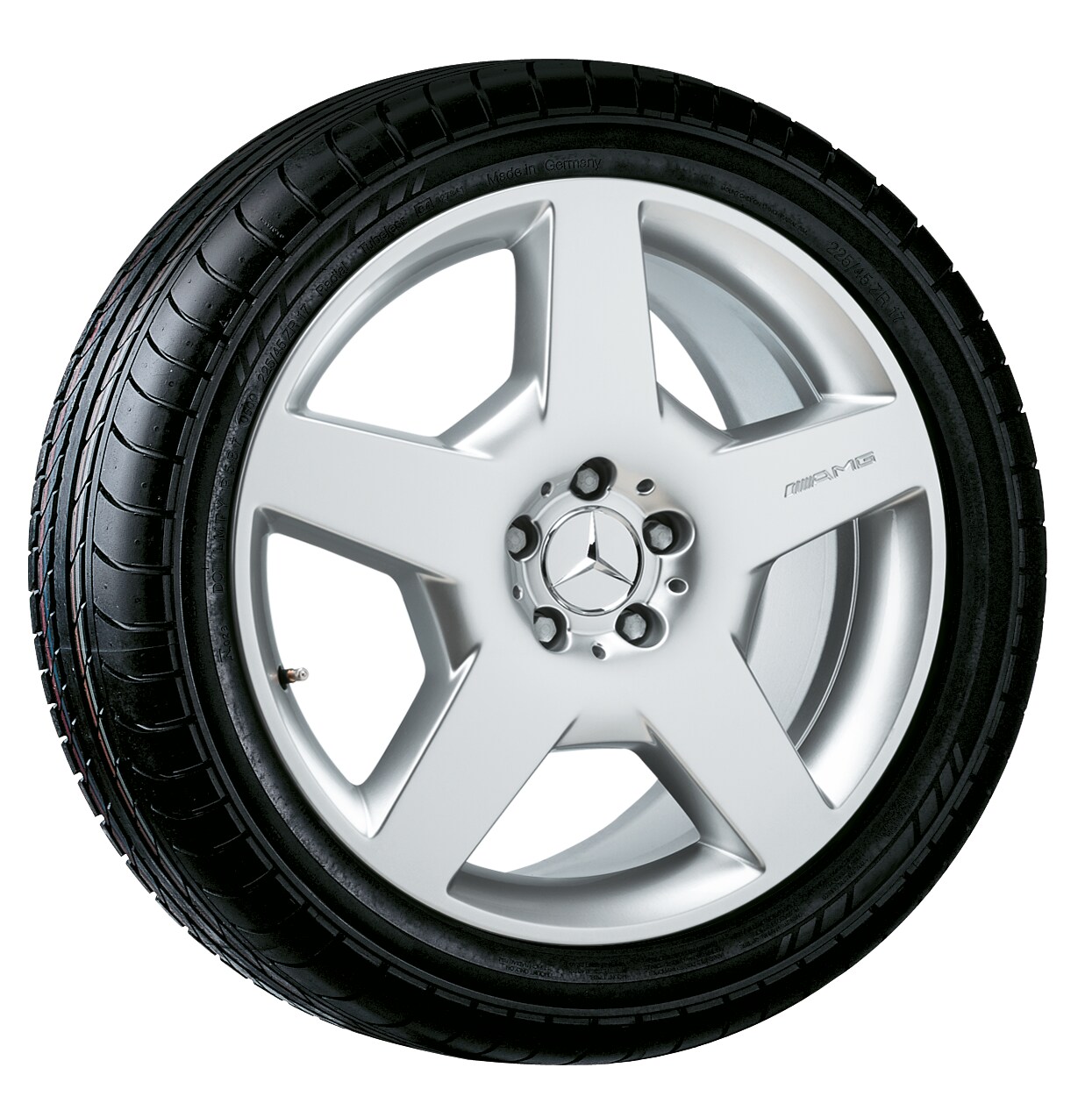 Llanta AMG de 5 radios, 48,3 cm (19 pulgadas)