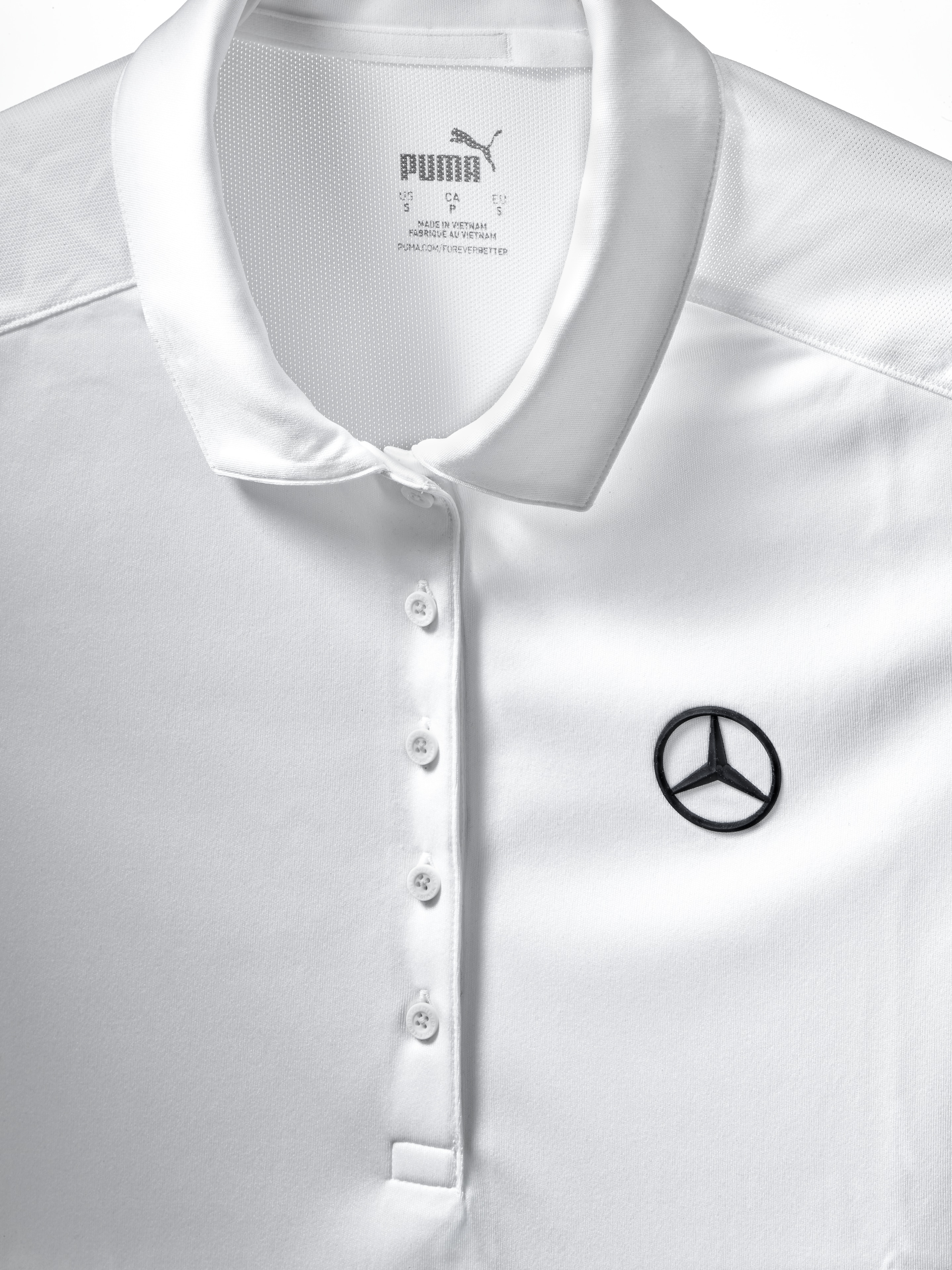 Polo de golf para señora, Pure - white, S