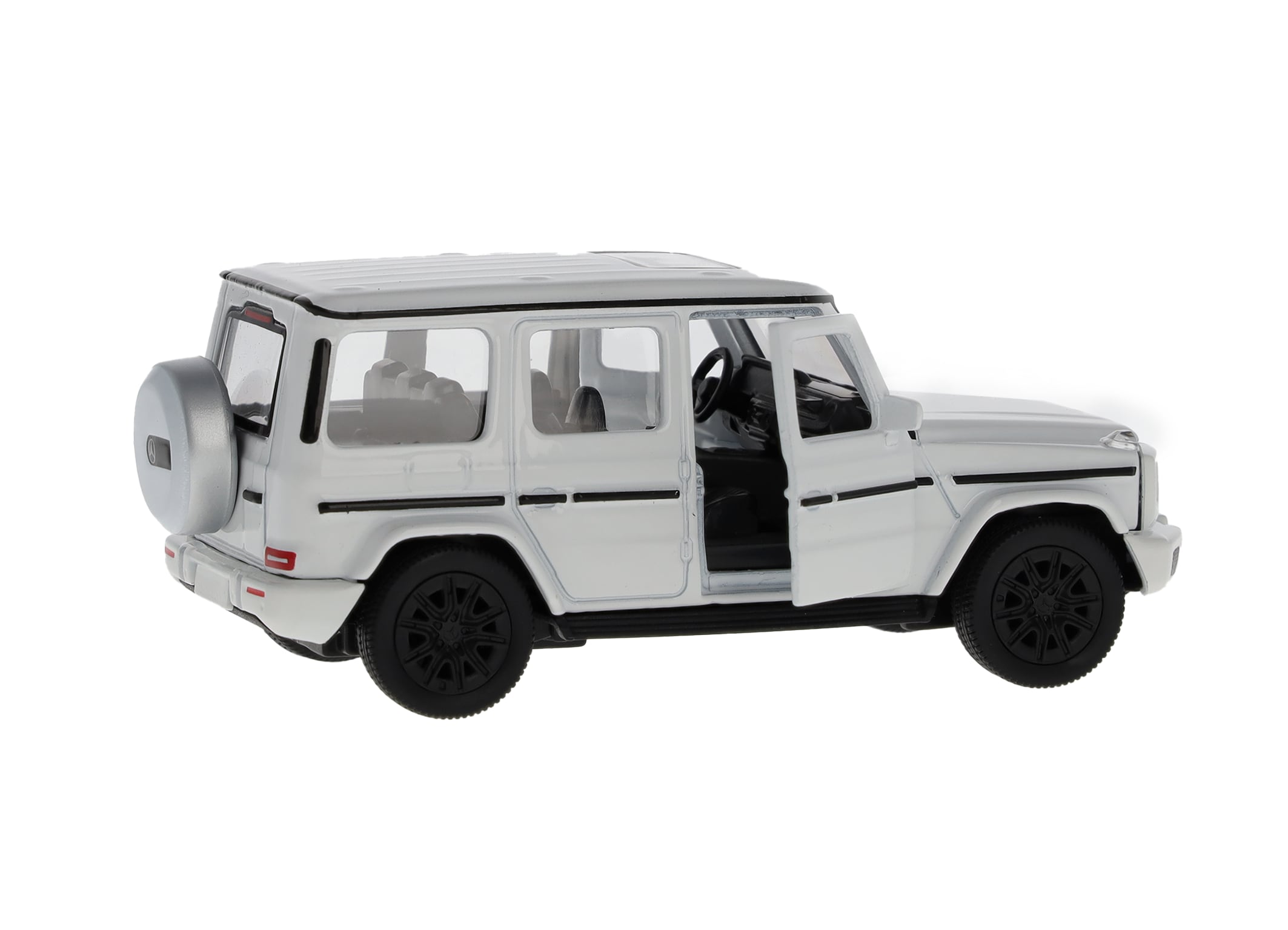 G-Klasse, Geländewagen, W465, Pullback - polarweiß, Heinrich Bauer, 1:43