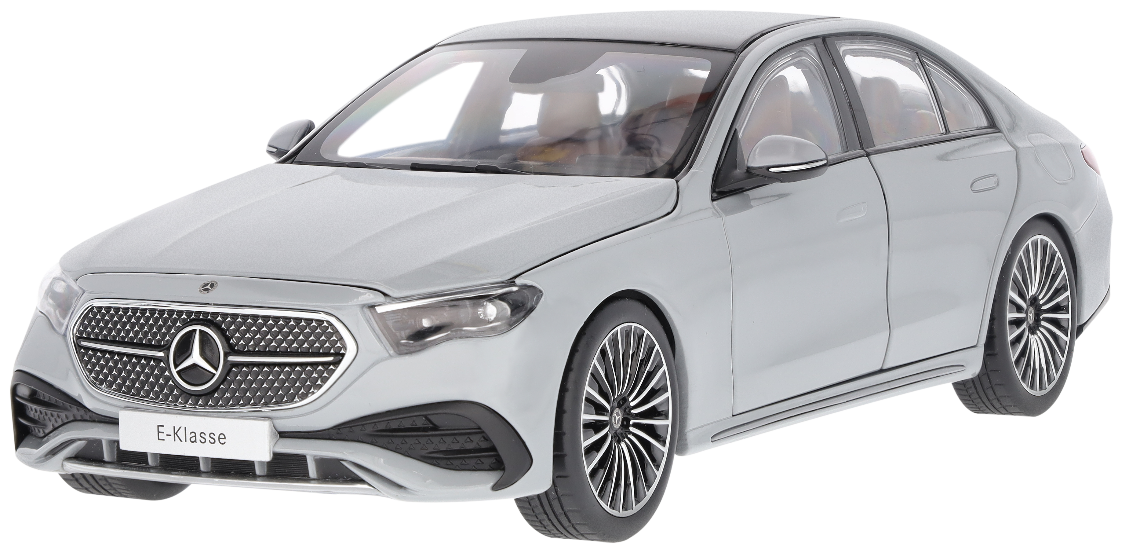 Clase E, Berlina, AMG Line, W214 - MANUFAKTUR gris alpino uni, iScale, 1:18