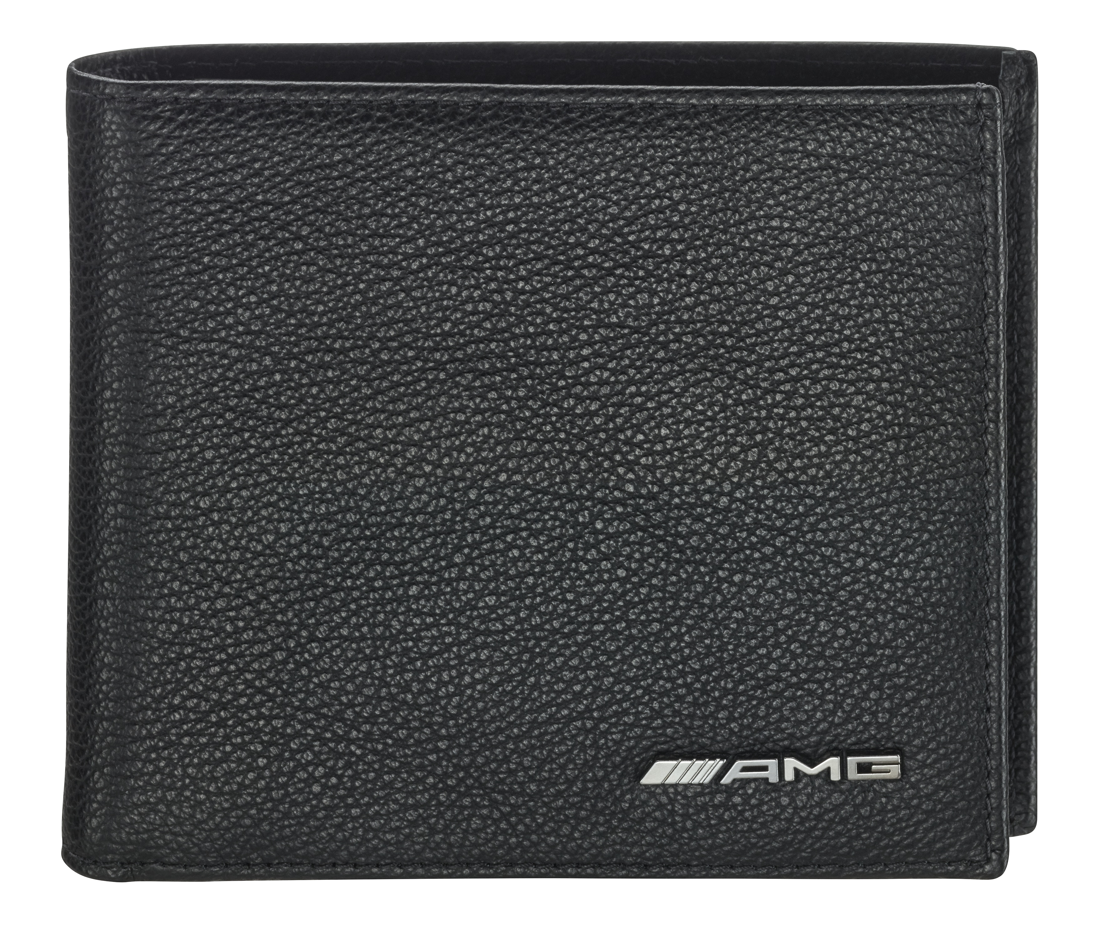 Monedero AMG - negro, Cuero bovino