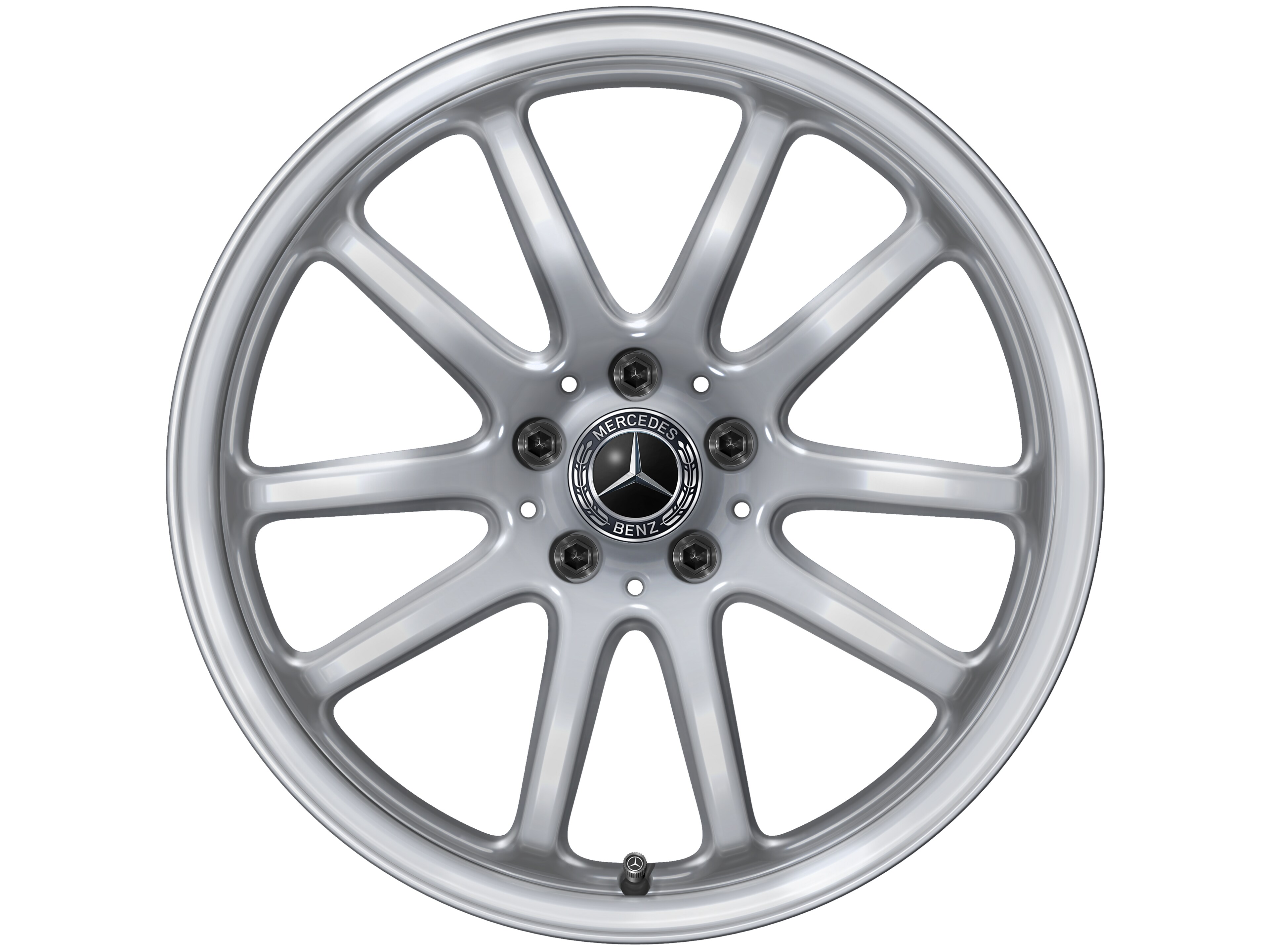 Llanta multirradio, 48,3 cm (19 pulgadas) - 8 J x 19 ET 30,5, plata vanadio