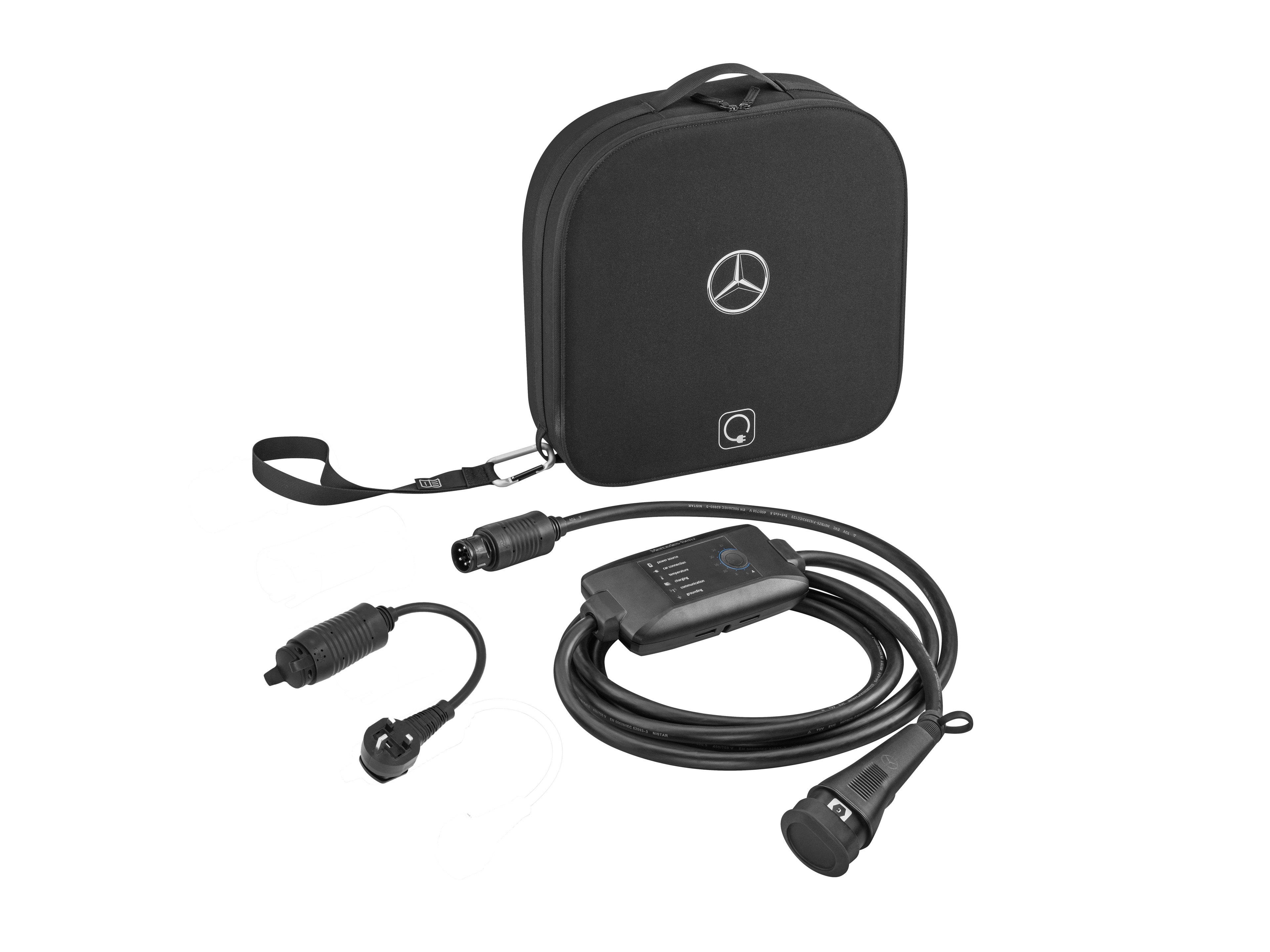 Sistema de carga flexible Pro, Kit UK, Wallbox - Plástico, negro, Dirección a la izquierda/derecha