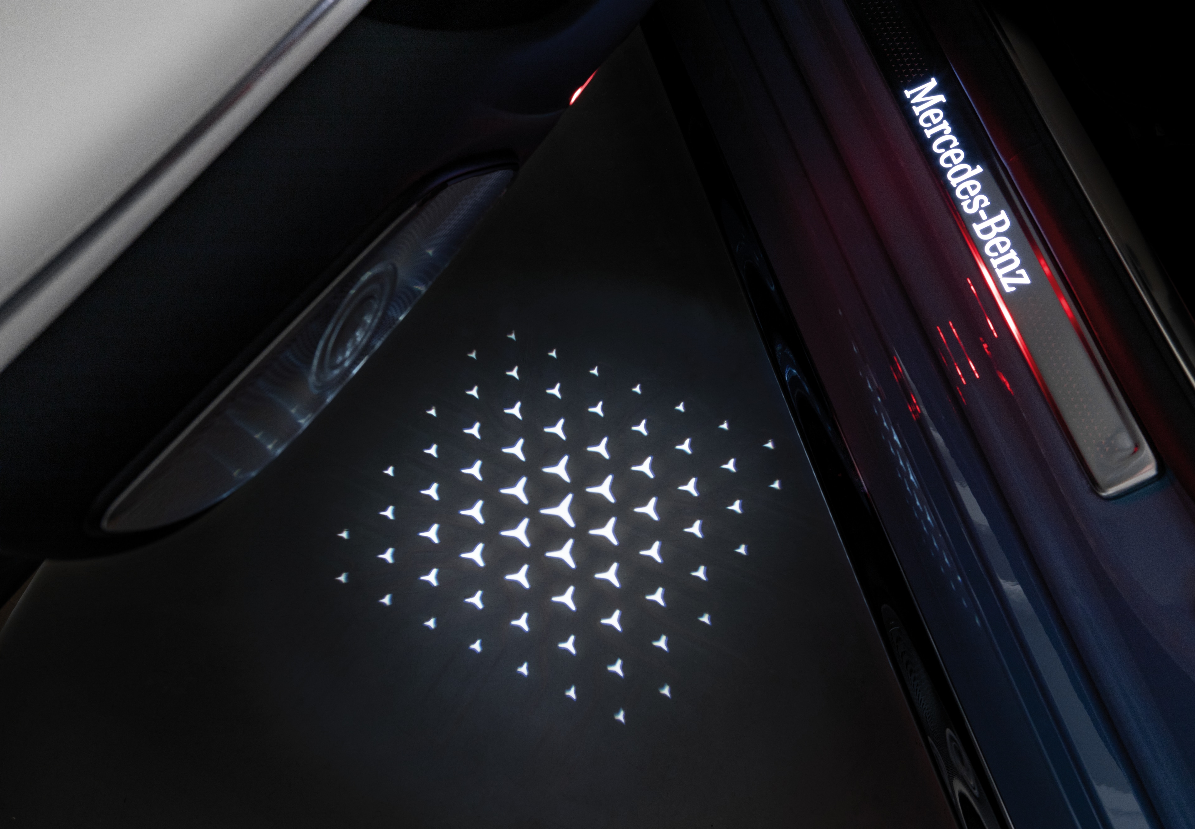 Proyector LCD, con Mercedes-Benz Pattern animado - 1 kit