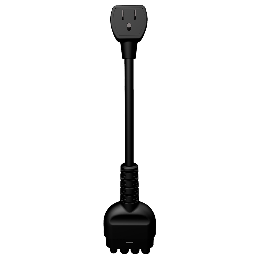 Power Charger, Adaptador, NEMA 5-15, EE. UU./CANADÁ/MÉXICO - Plástico, Dirección a la izquierda