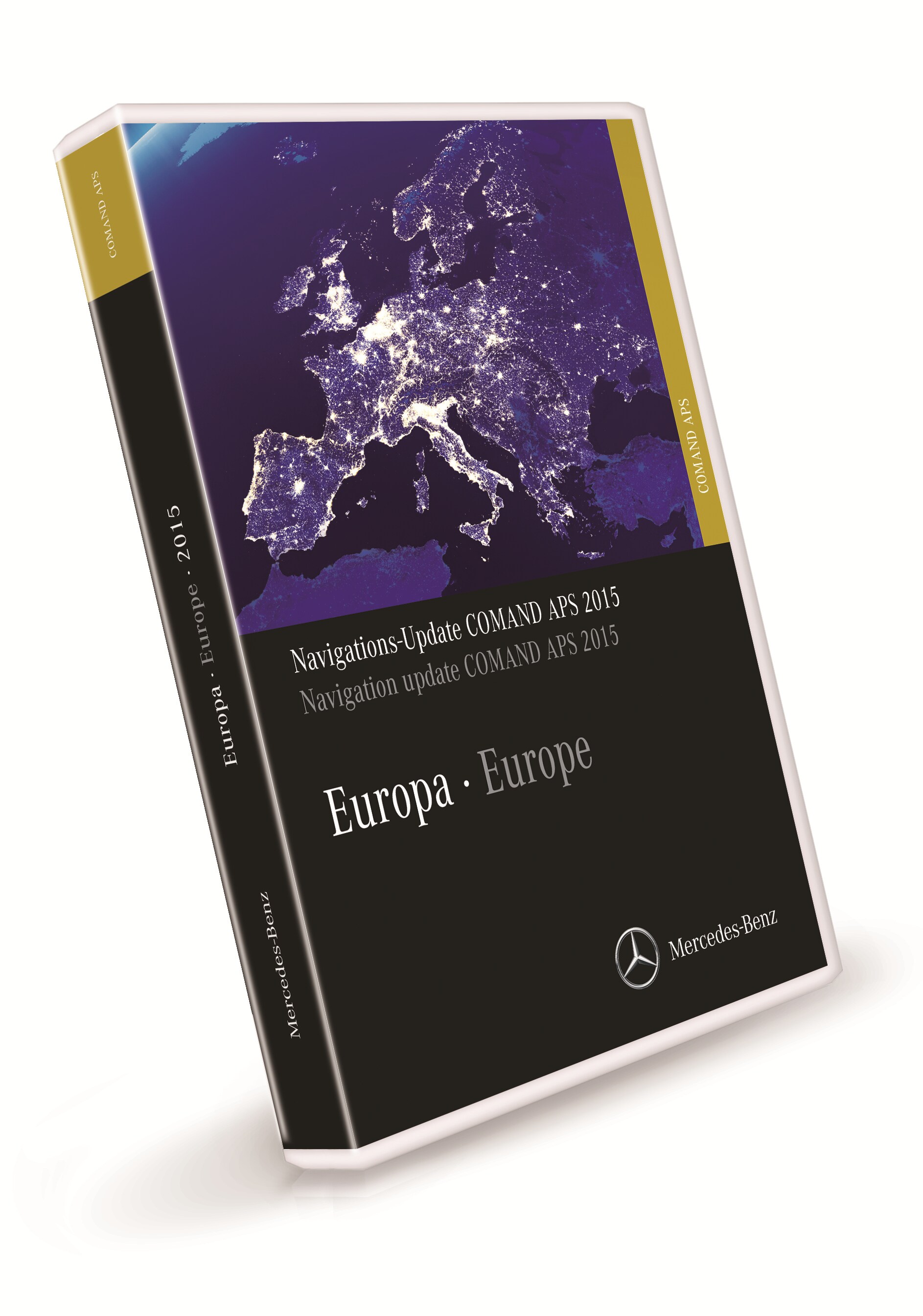 Actualización de mapas, COMAND APS, Europa, Versión 2015, - FINAL VERSION - caqui, NTG3.5