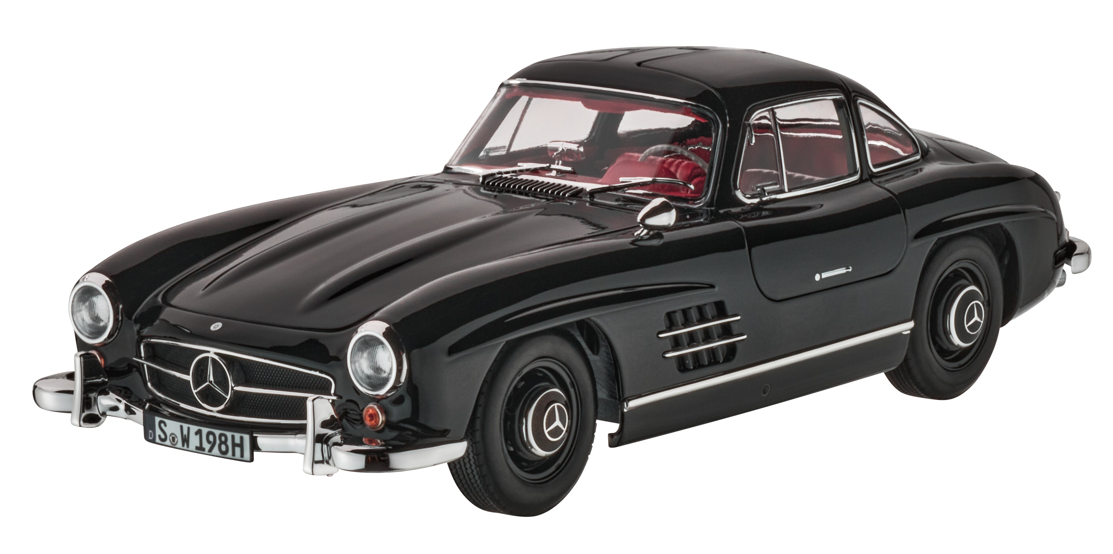 300 SL coupé (1954-1963) W 198 - negro, Norev, 1:18