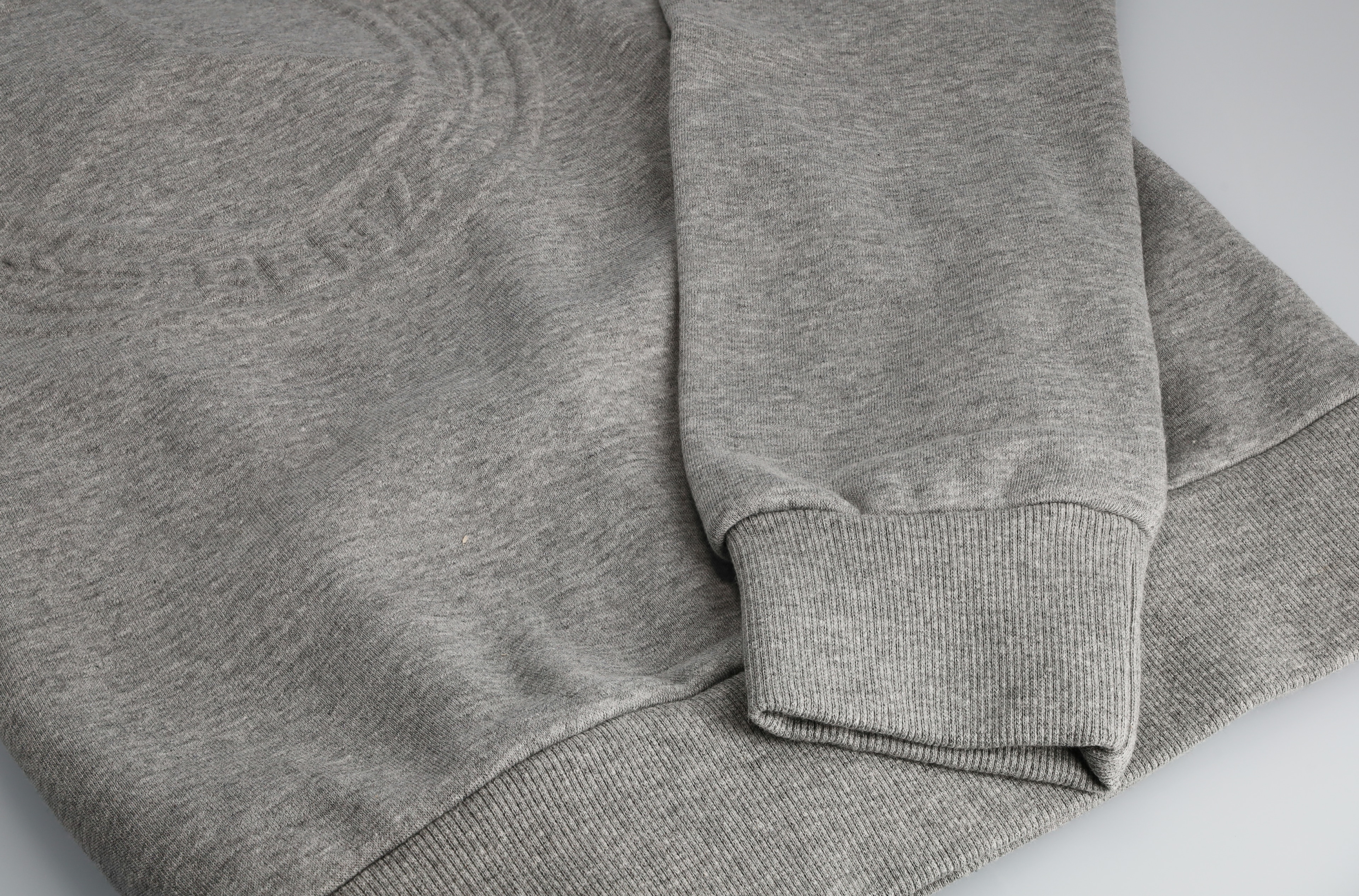 Sudadera, unisex, gris jaspeado, colección MB 2020