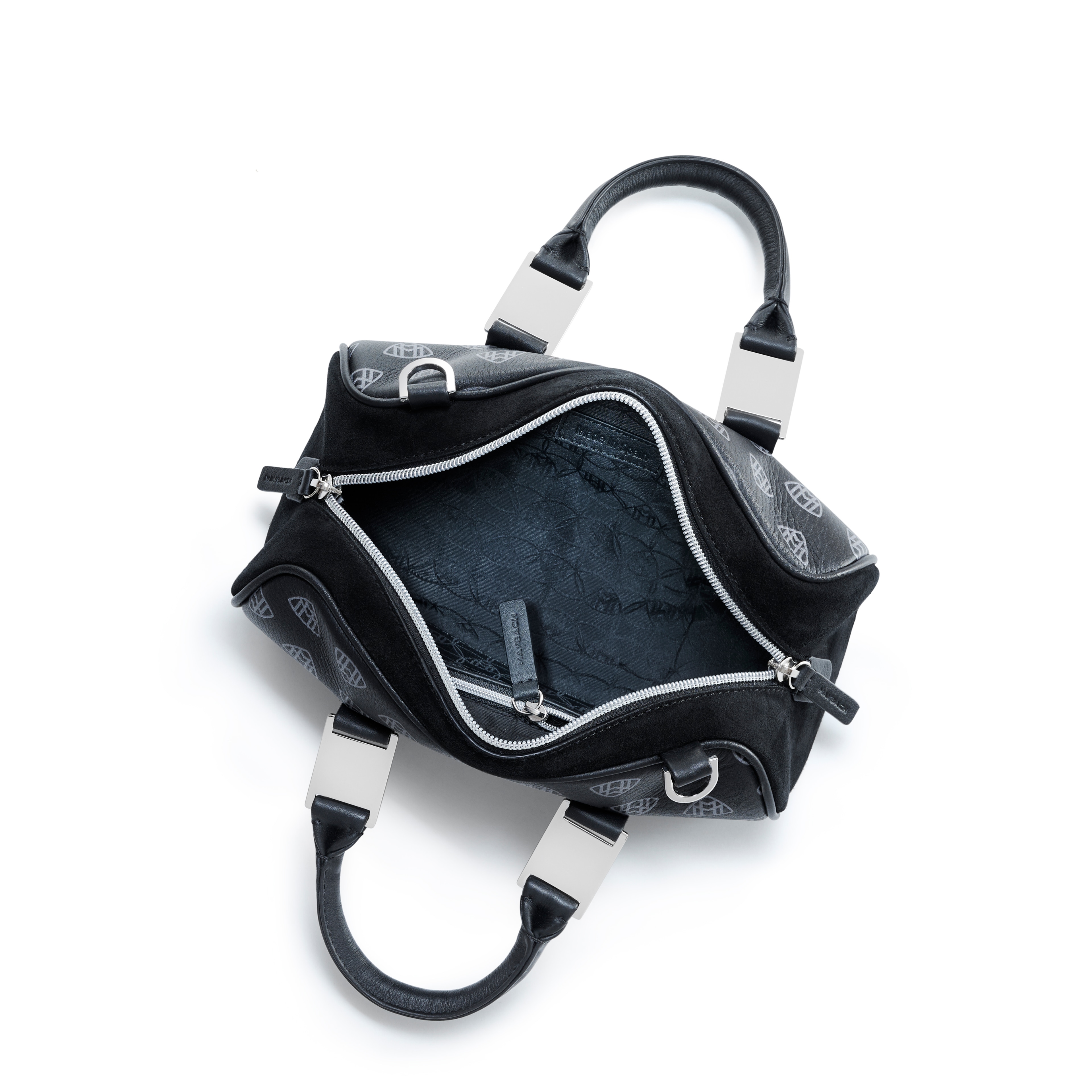 Bolso de señora, Mercedes-Maybach - negro, Cuero