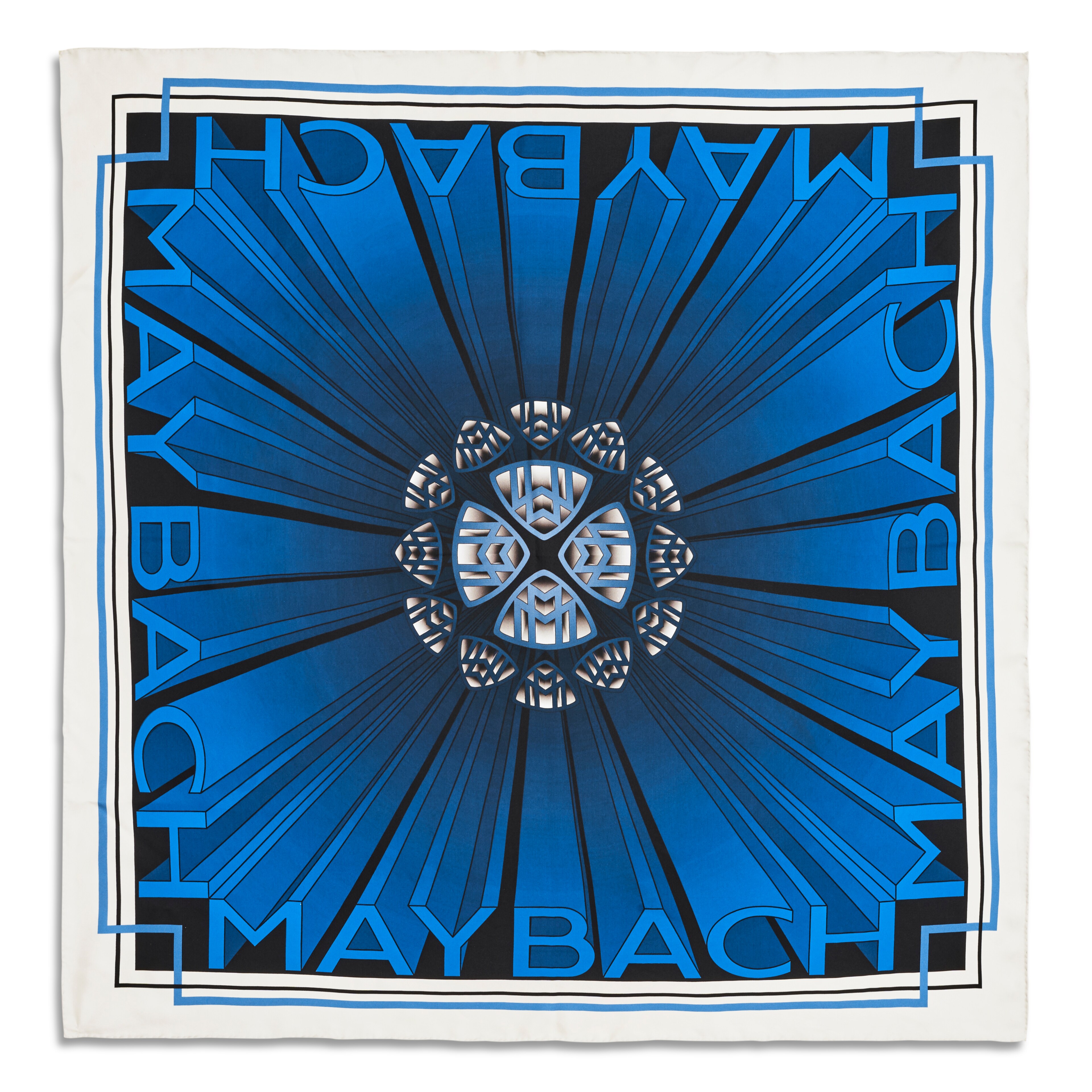 Pañuelo para señora, Mercedes-Maybach - azul