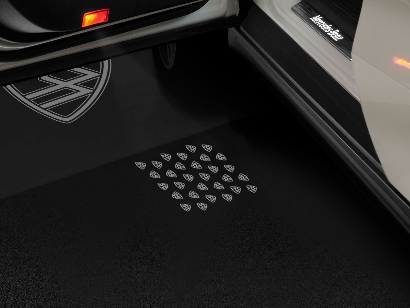 Proyector LCD, con Mercedes-Maybach Pattern animado - 1 kit